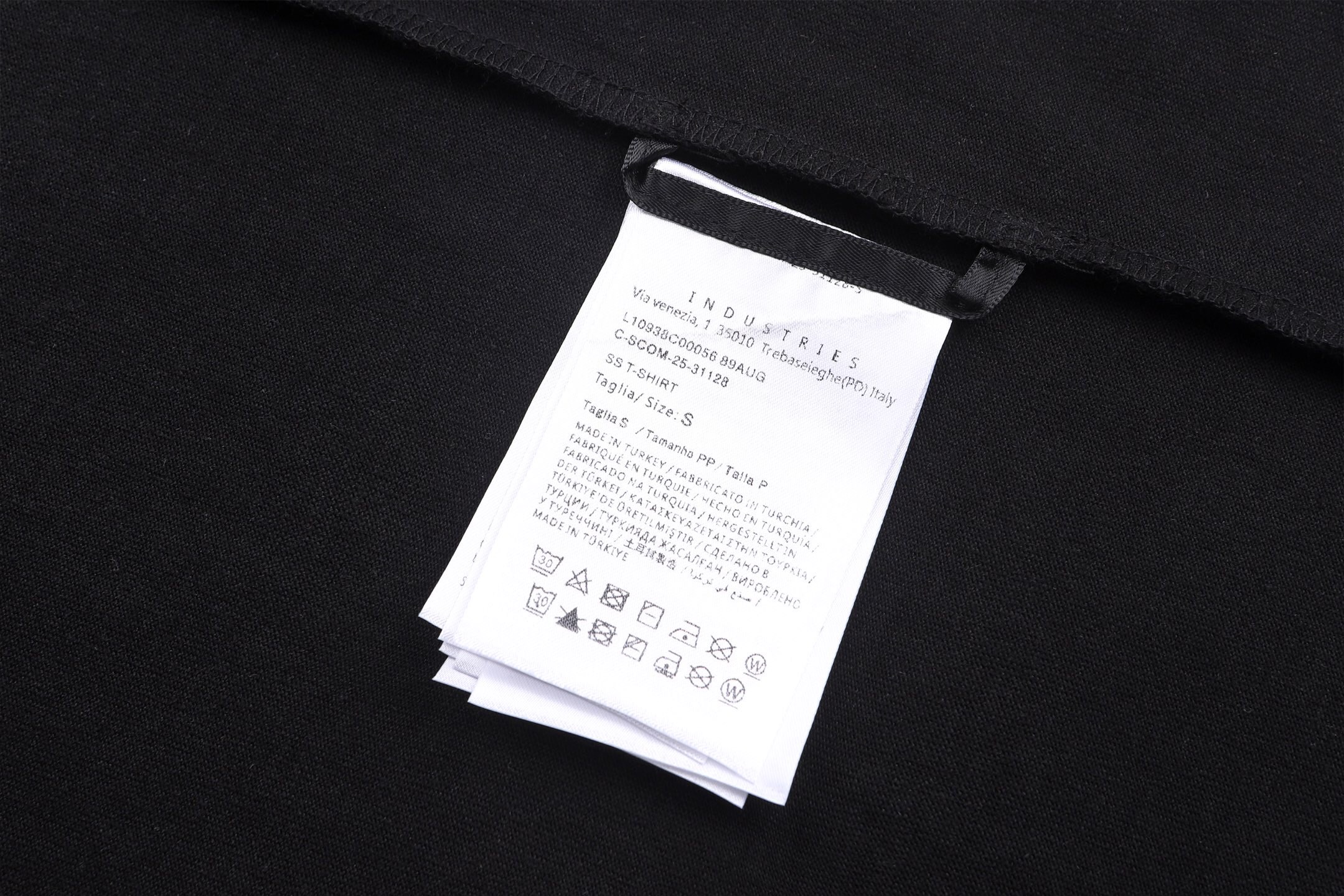 モンクレール フロック胸ロゴ Tシャツ ブラック 画像 9