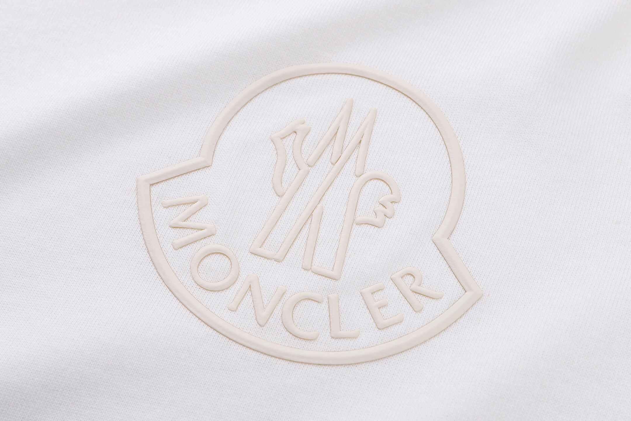 モンクレール 3Dバッジプリント Tシャツ ホワイト 画像 5