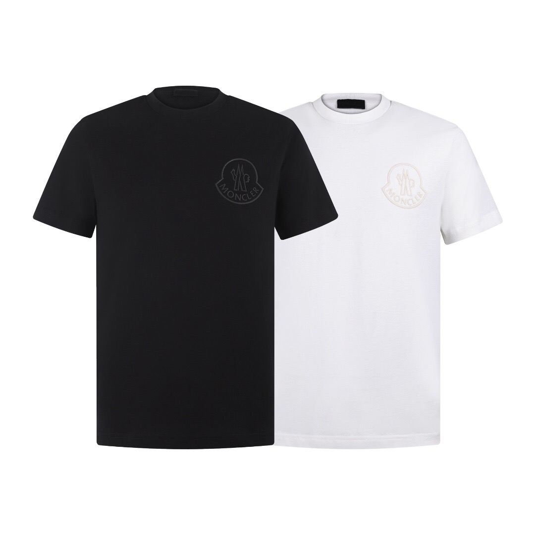 モンクレール 3Dバッジプリント Tシャツ ホワイト 画像 9