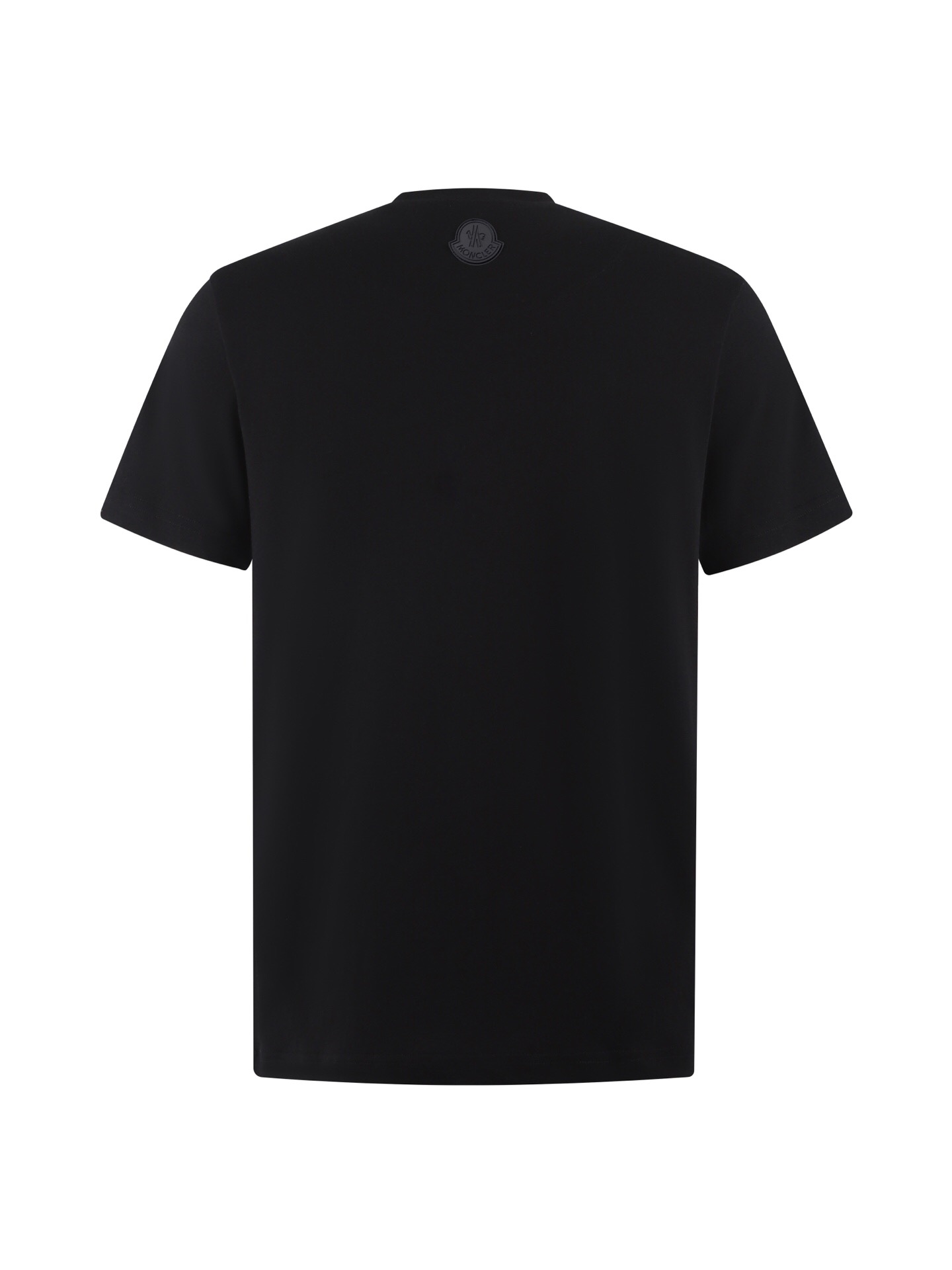 モンクレール 3Dバッジプリント Tシャツ ブラック 詳細画像 2