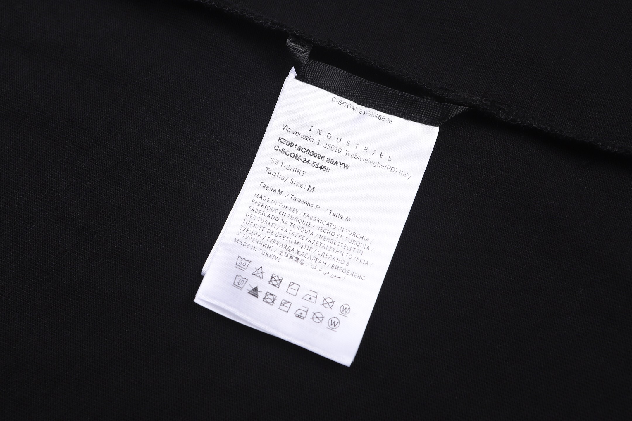 モンクレール 3Dバッジプリント Tシャツ ブラック 画像 8