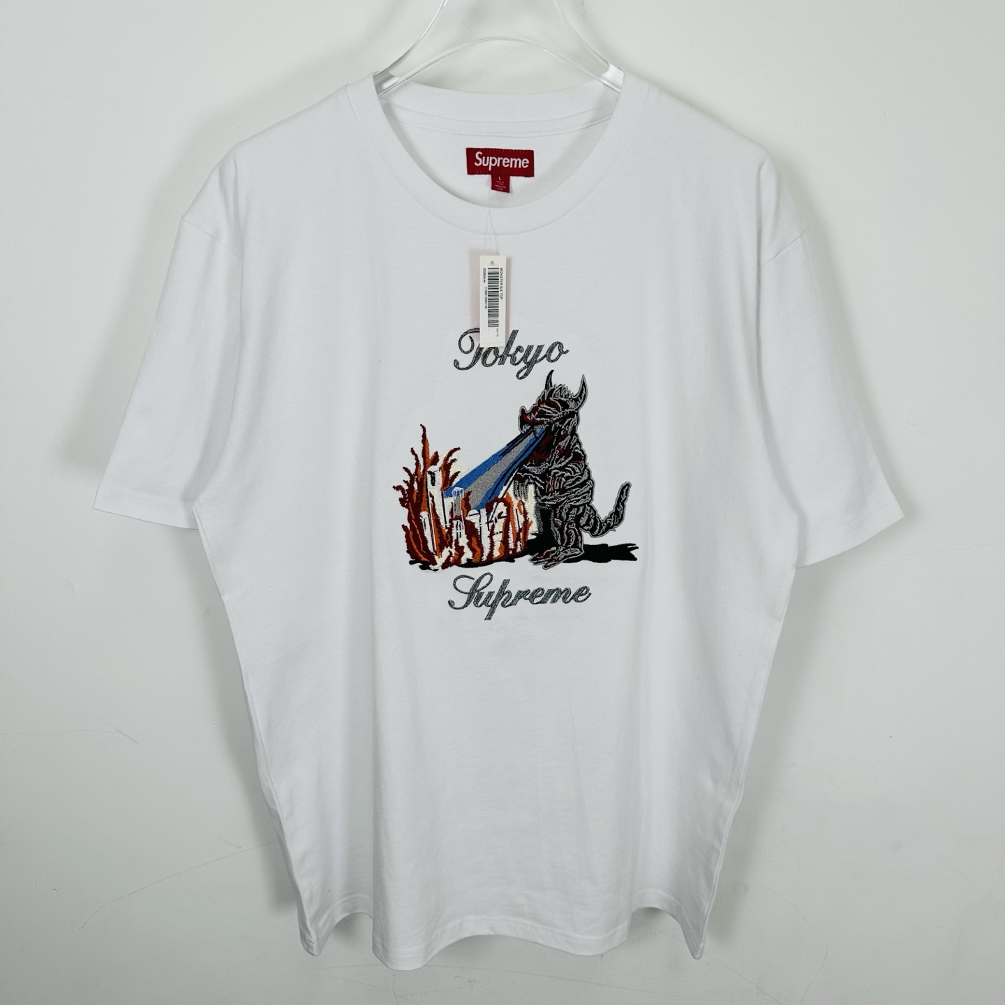 シュプリーム Monster S/S Top 東京刺繍 ホワイト 詳細画像 1