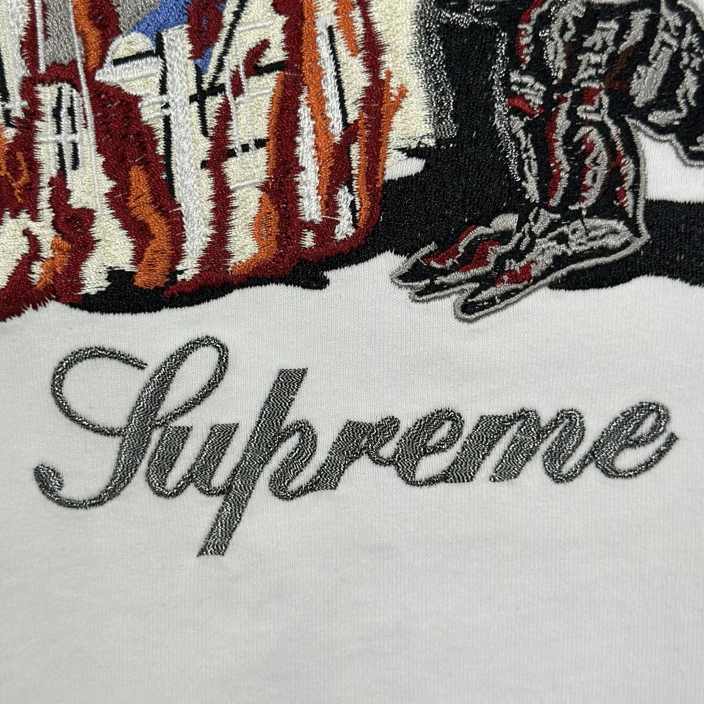 シュプリーム Monster S/S Top 東京刺繍 ホワイト 画像 9