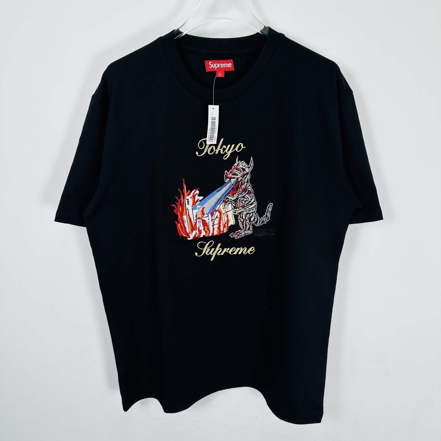 シュプリーム Monster S/S Top 東京刺繍 ブラック 詳細画像 1
