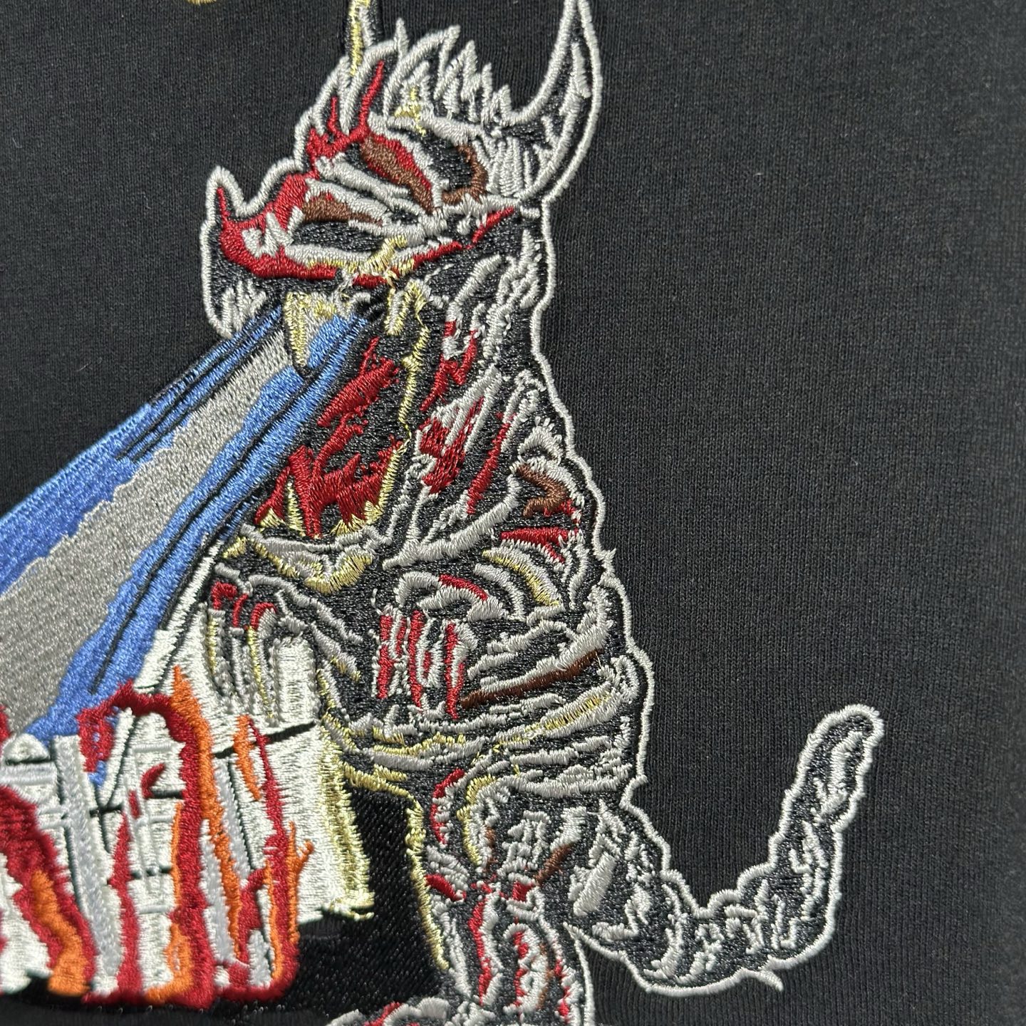 シュプリーム Monster S/S Top 東京刺繍 ブラック 画像 9