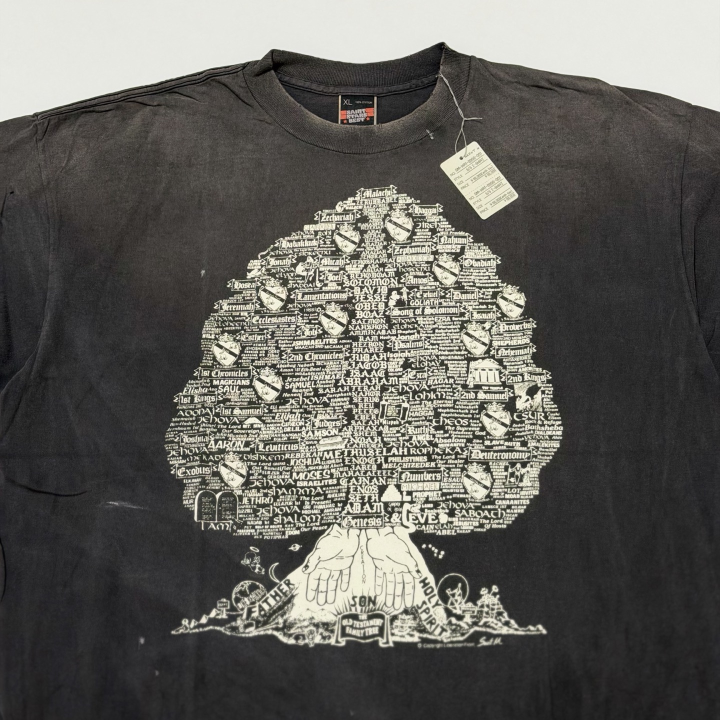 セントマイケル SS Tシャツ Tree ブラック 詳細画像 3
