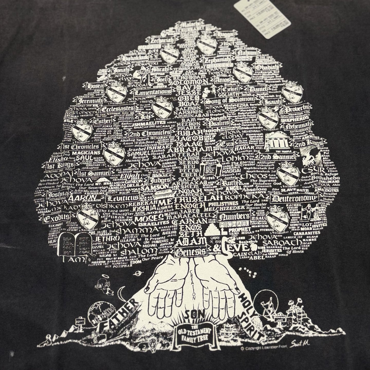 セントマイケル SS Tシャツ Tree ブラック 画像 7