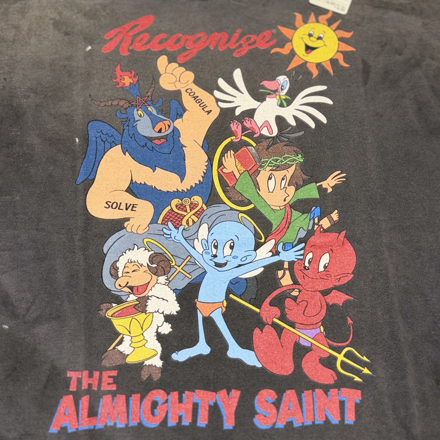 セントマイケル SS Tシャツ Almighty Saint ブラック 画像 6
