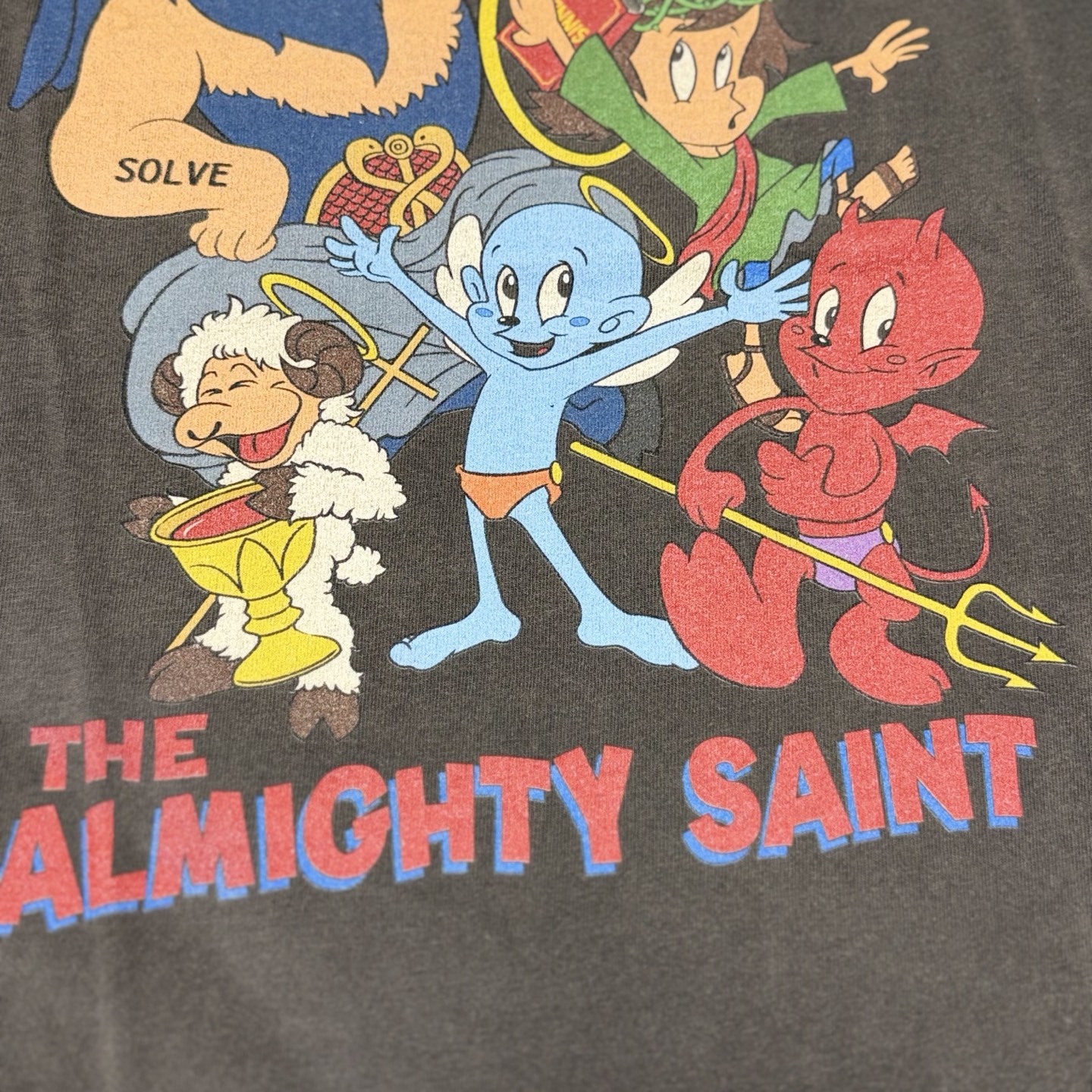 セントマイケル SS Tシャツ Almighty Saint ブラック 画像 7