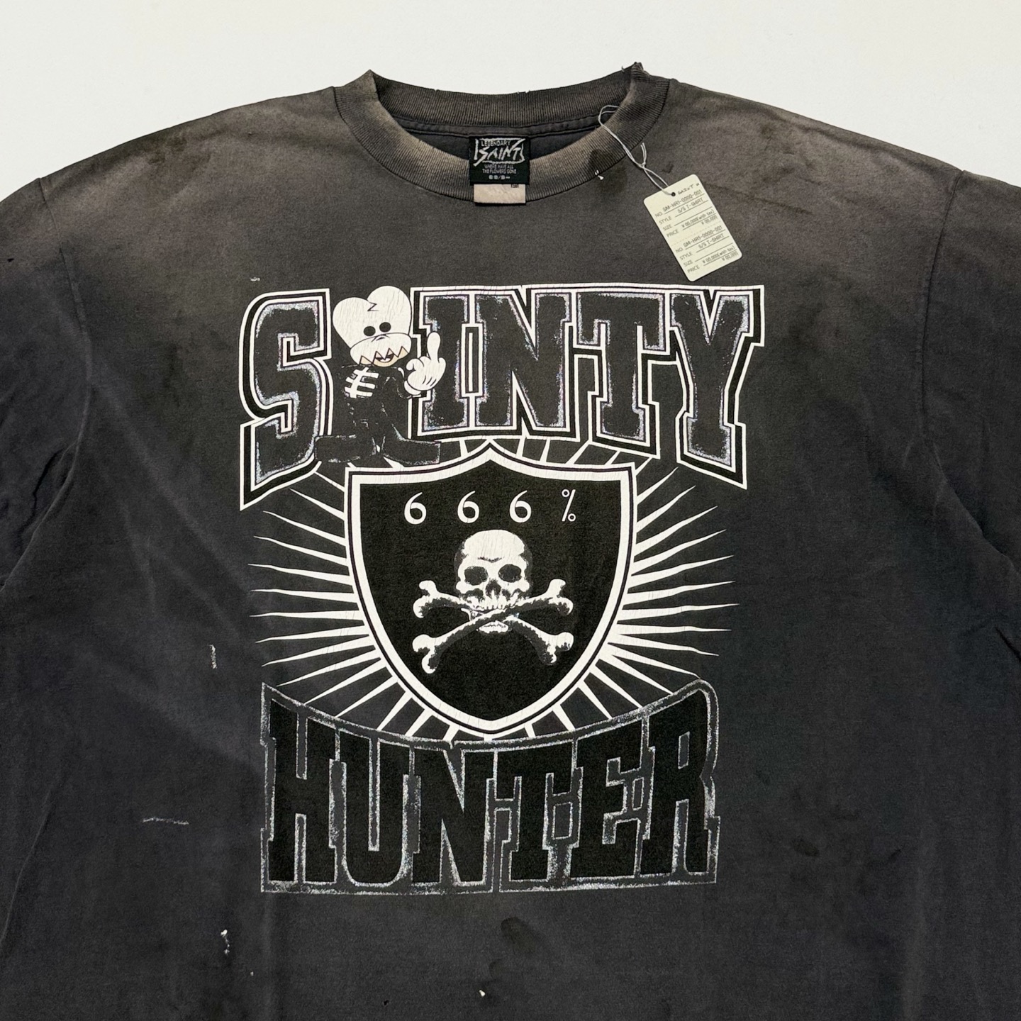 セントマイケル x バウンティーハンター BH_SS Tシャツ Sainty Hunter ブラック 詳細画像 3