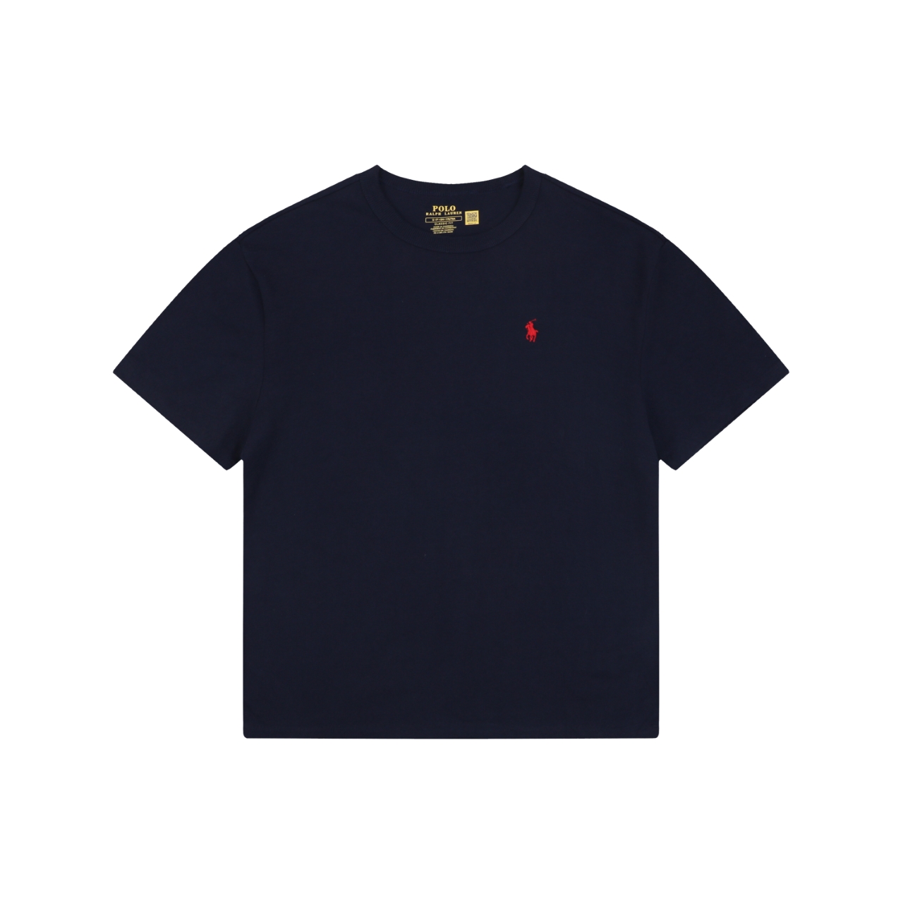 ポロ ラルフローレン ジャージー クルーネックTシャツ ネイビー 440903-T 詳細画像 1