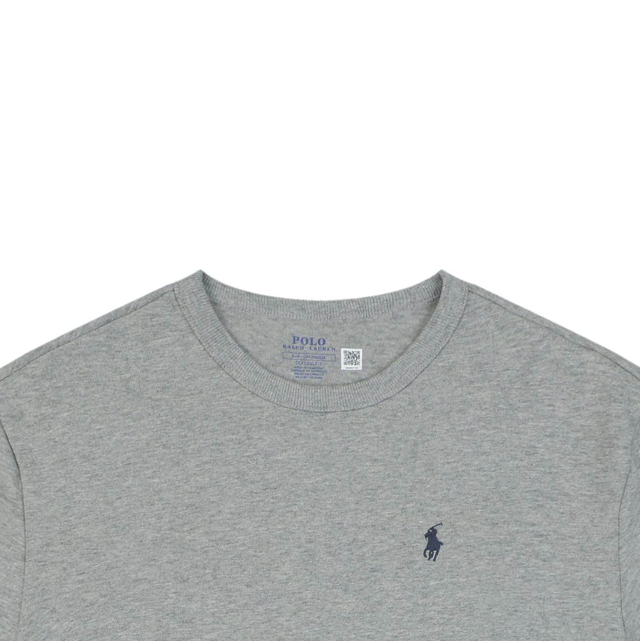 ポロ ラルフローレン ジャージー クルーネックTシャツ グレー 440903-T 詳細画像 3