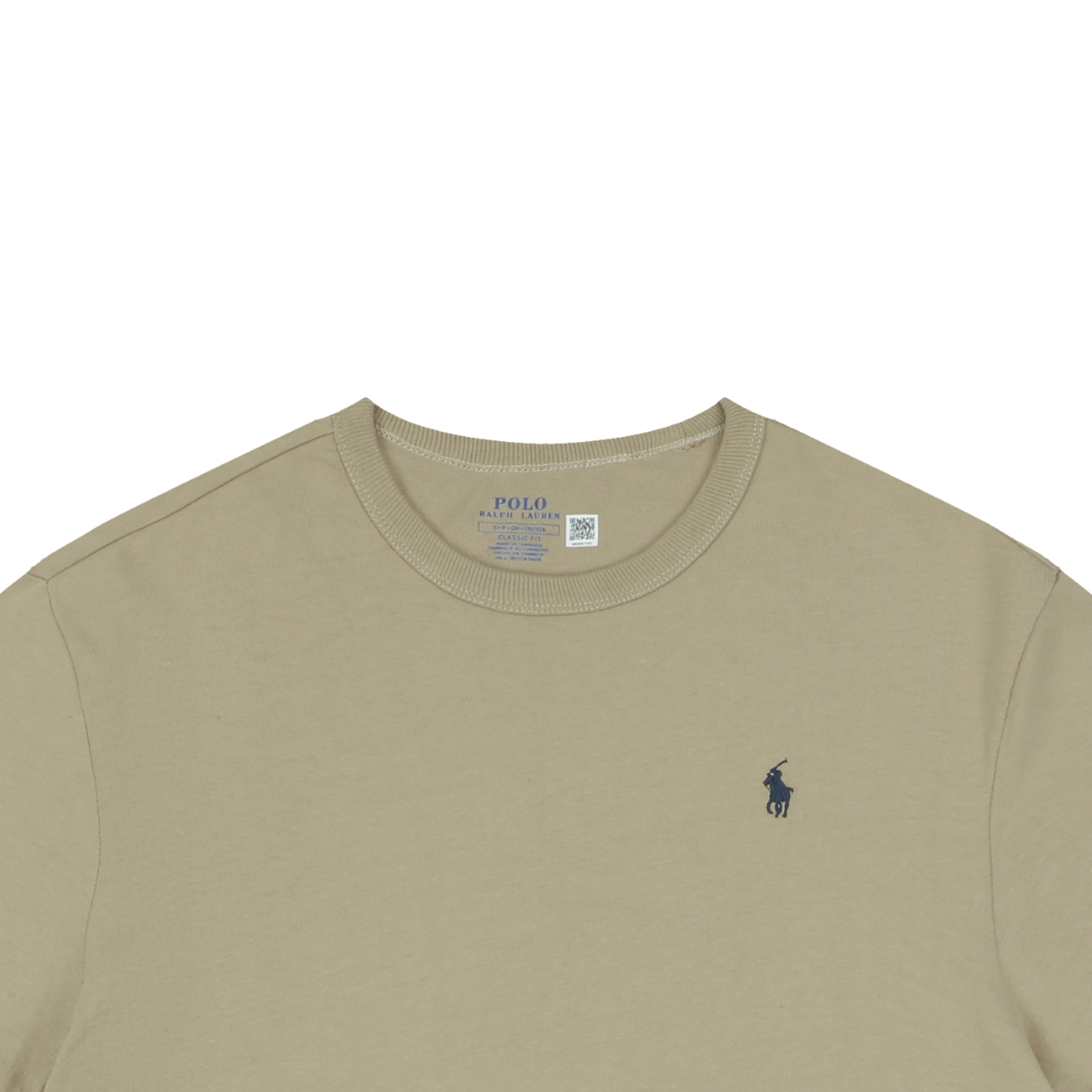ポロ ラルフローレン ジャージー クルーネックTシャツ カーキ 440903-T 詳細画像 3