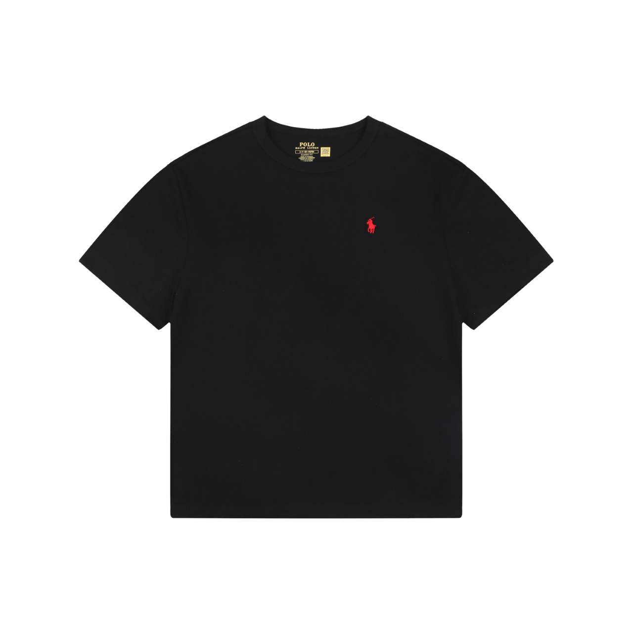 ポロ ラルフローレン ジャージー クルーネックTシャツ ブラック 440903-T 詳細画像 1