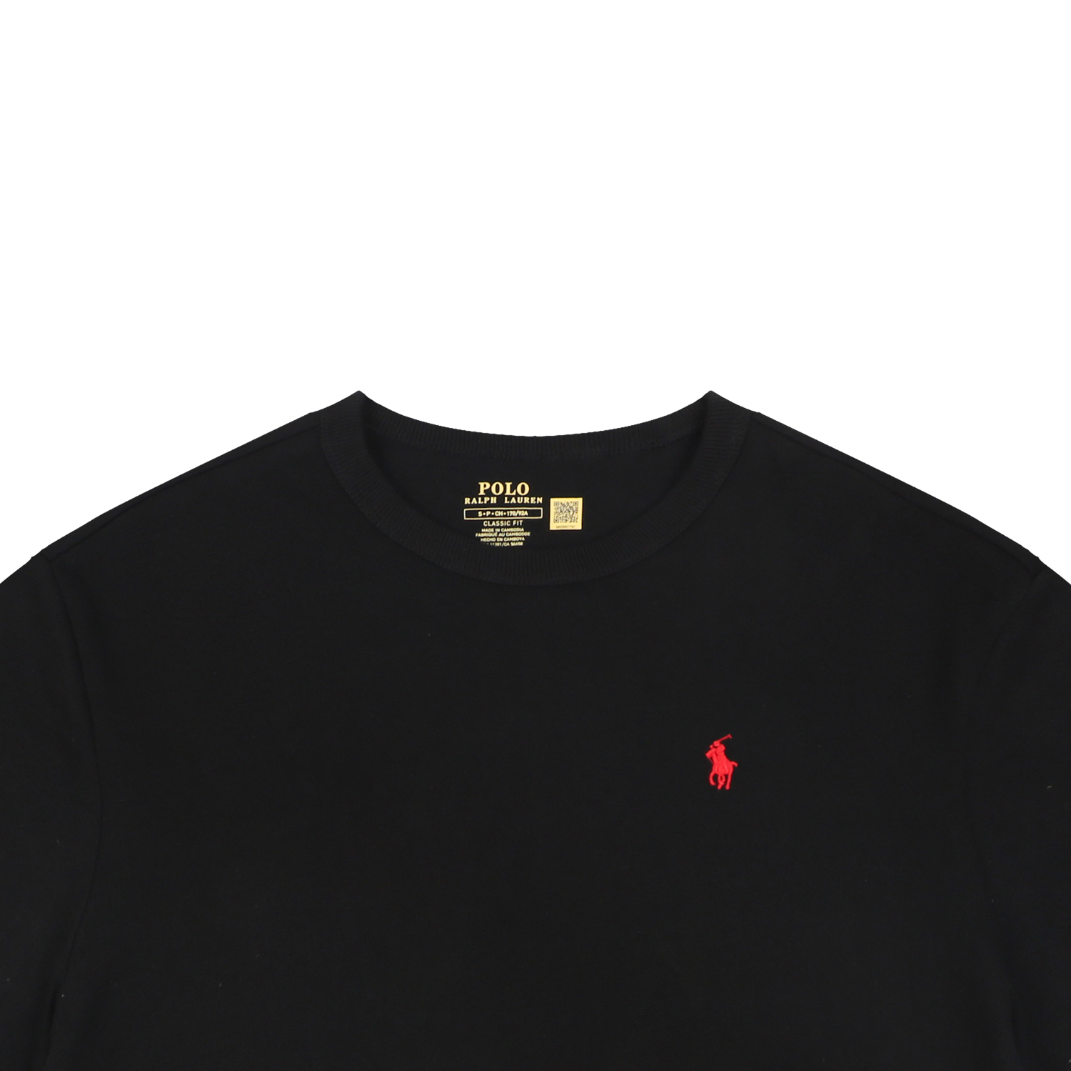 ポロ ラルフローレン ジャージー クルーネックTシャツ ブラック 440903-T 詳細画像 3