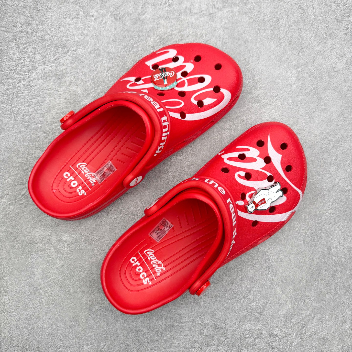 クロックス x コカ・コーラ Classic Clog レッド 207120-610 詳細画像 3