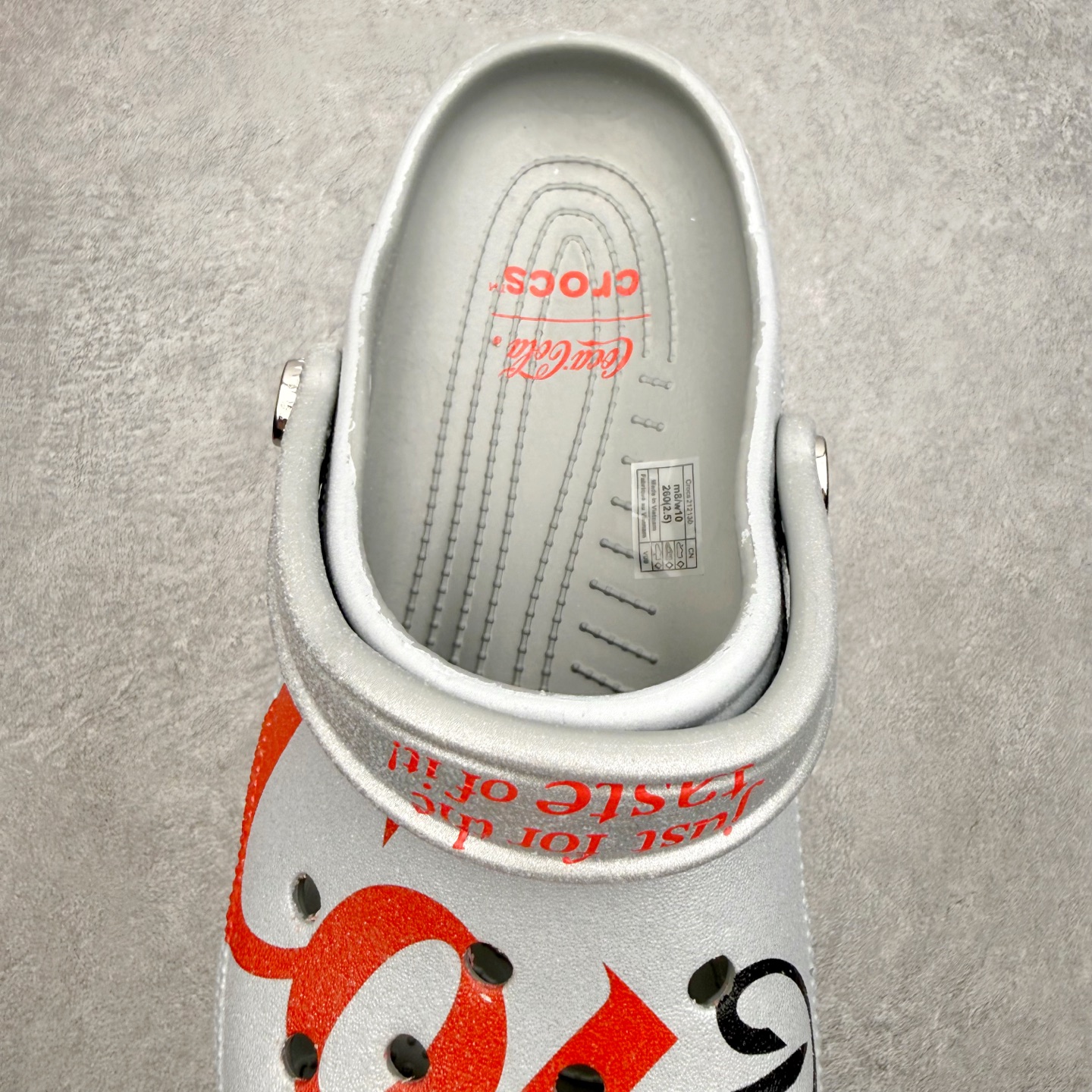 クロックス x コカ・コーラ Classic Clog ポーラーベア ホワイト 209314-100 画像 5