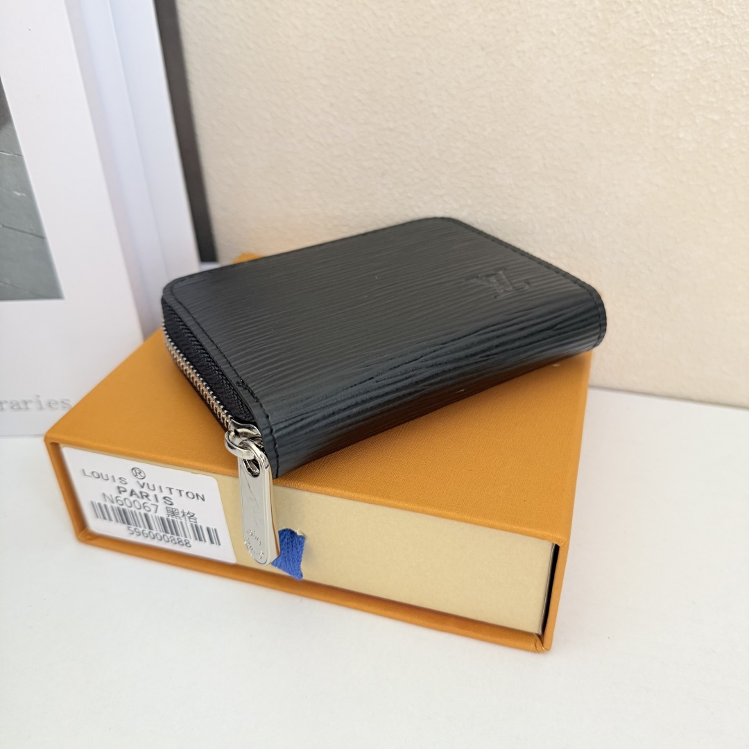 ルイヴィトン Zippy コインパース エピレザー ブラック M60067 詳細画像 3