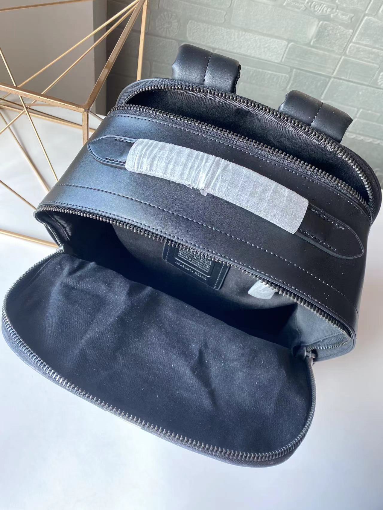 コーチ Graham バックパック シグネチャーキャンバス ブルーストライプ C3230 画像 7