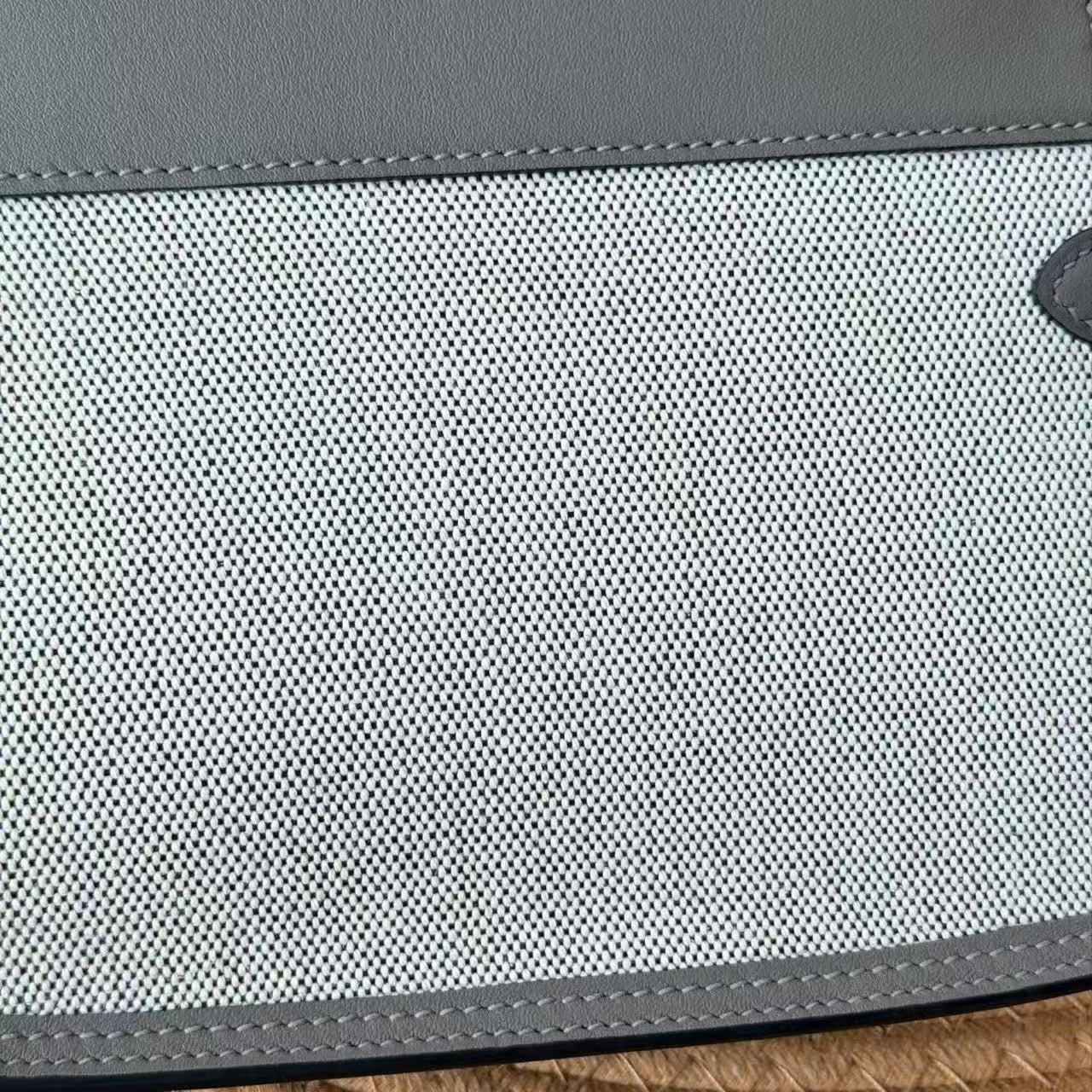 エルメス Jypsiere Mini 23 Hキャンバス スイフト エトゥープ 画像 9