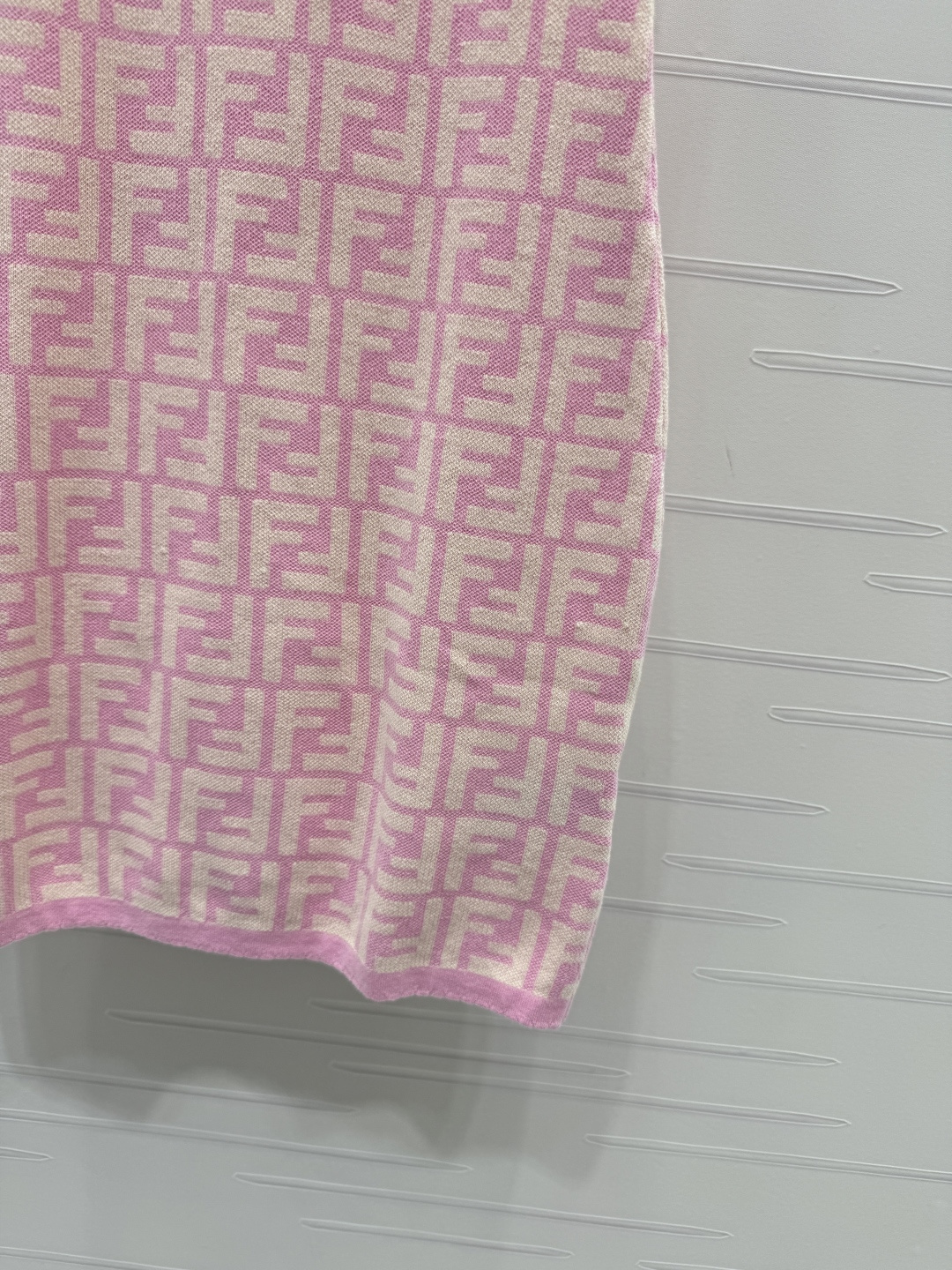 フェンディ FFジャカード ニットタンクドレス ピンク 画像 5