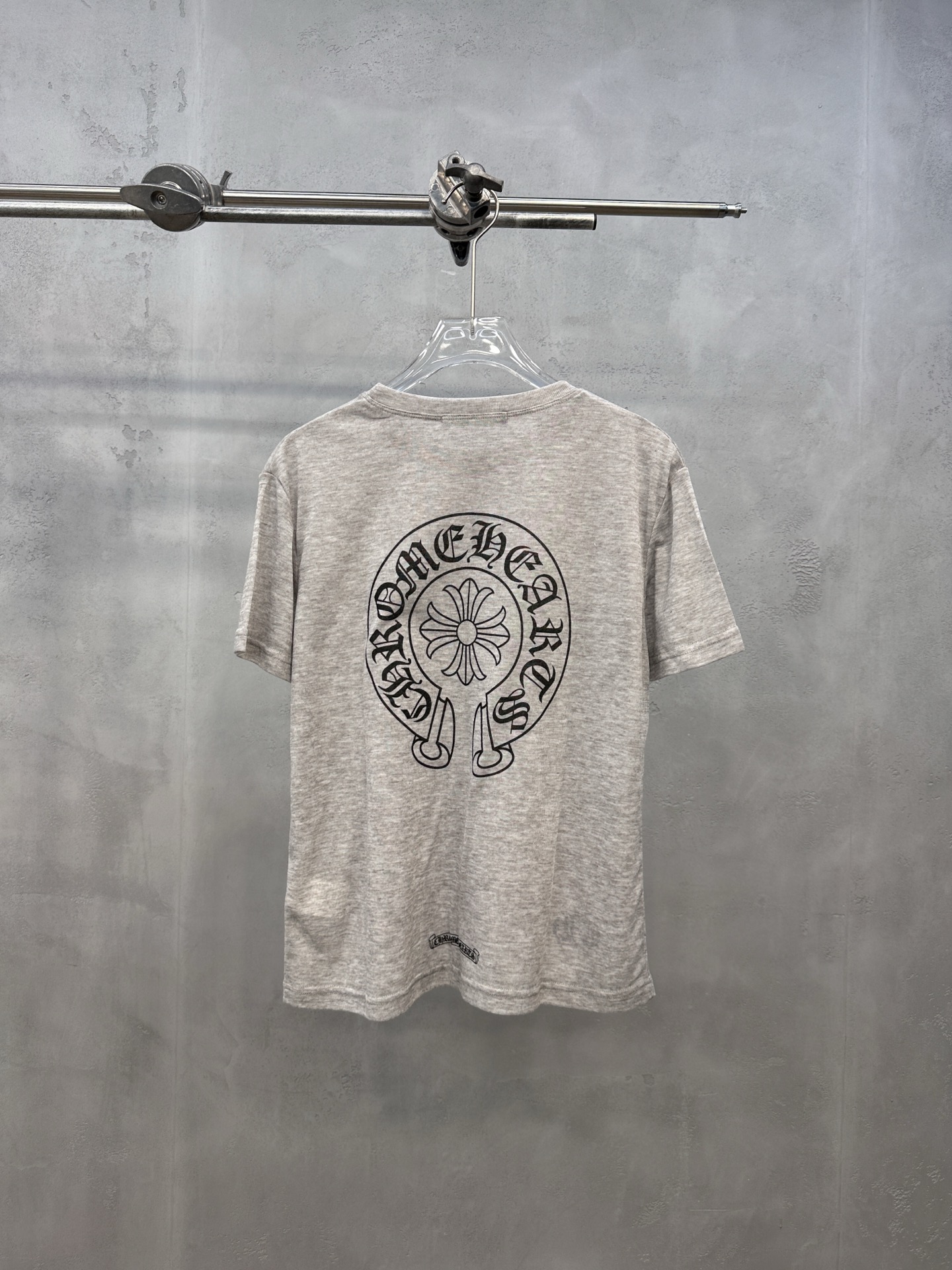クロムハーツ ホースシュー タイダイ 半袖Tシャツ グレー 詳細画像 2