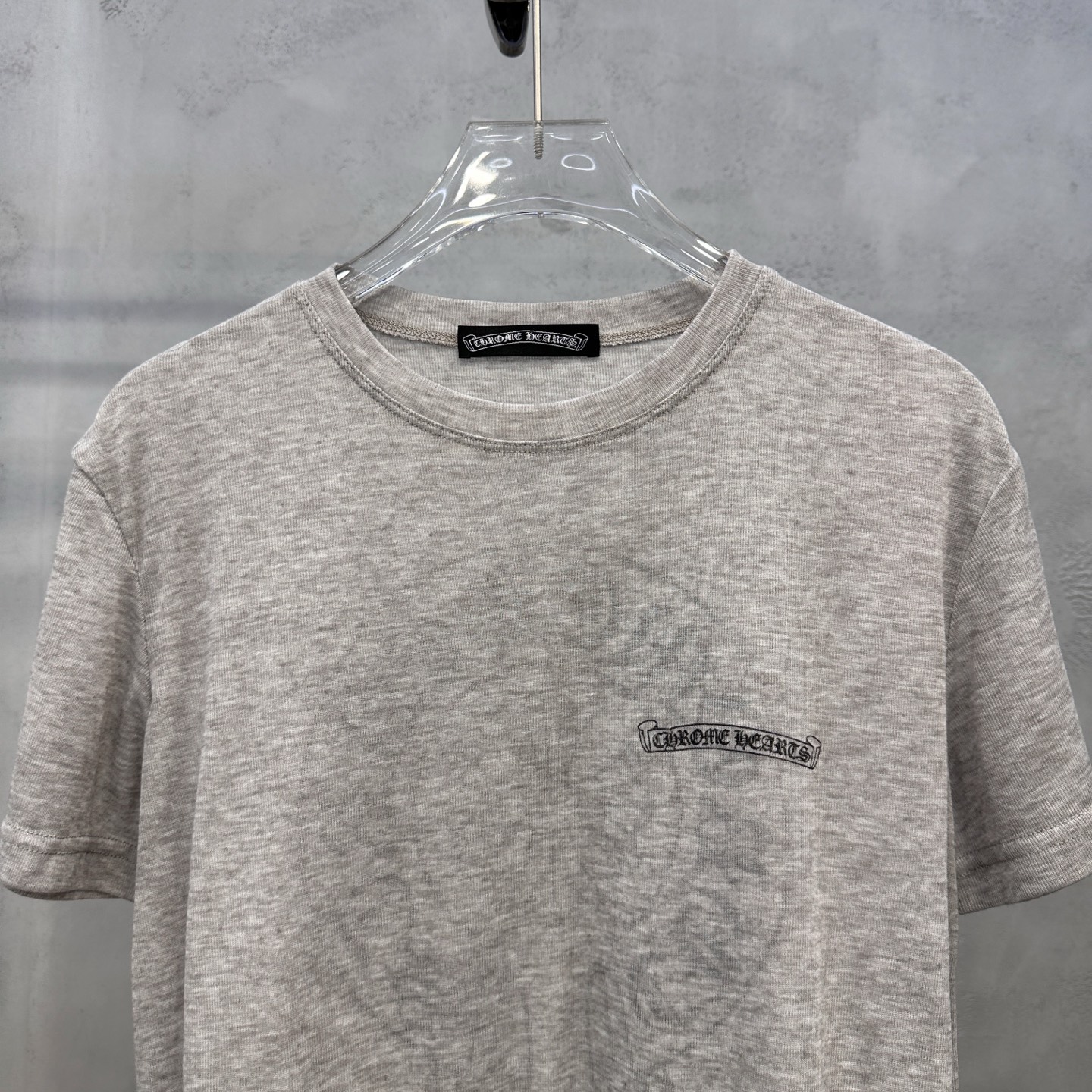クロムハーツ ホースシュー タイダイ 半袖Tシャツ グレー 詳細画像 3