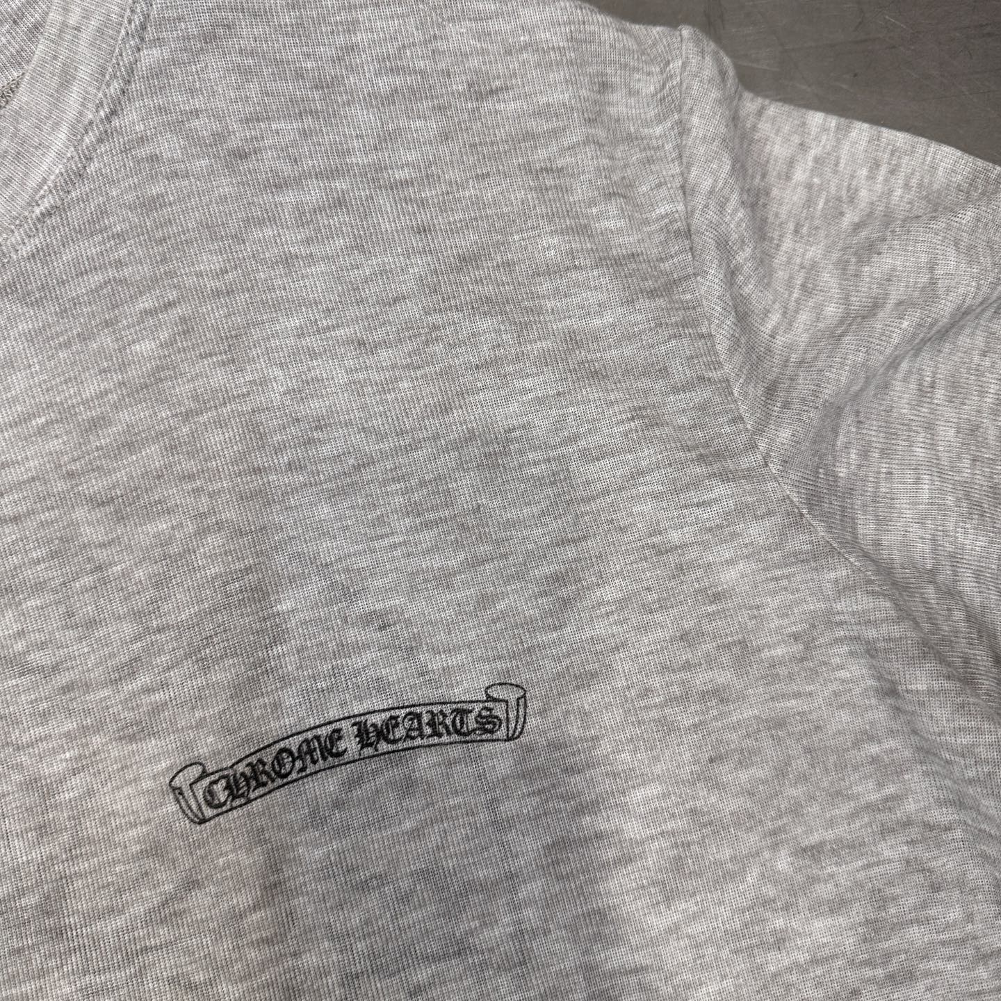 クロムハーツ ホースシュー タイダイ 半袖Tシャツ グレー 画像 9