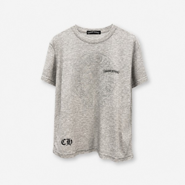 クロムハーツ ホースシュー タイダイ 半袖Tシャツ グレー