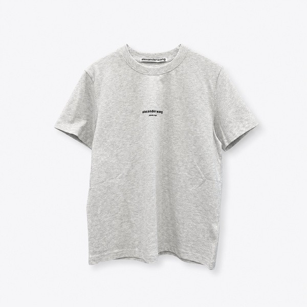 アレキサンダーワン パフロゴ 半袖Tシャツ グレー 4CC4241514208A 実際の購入レビュー写真