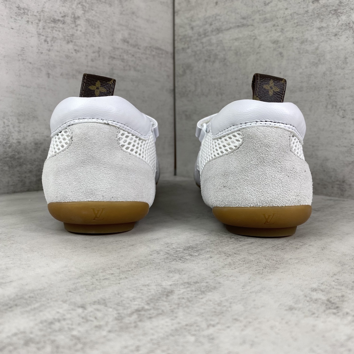 ルイヴィトン Sneakerina レザー ロースニーカー ホワイト 画像 5
