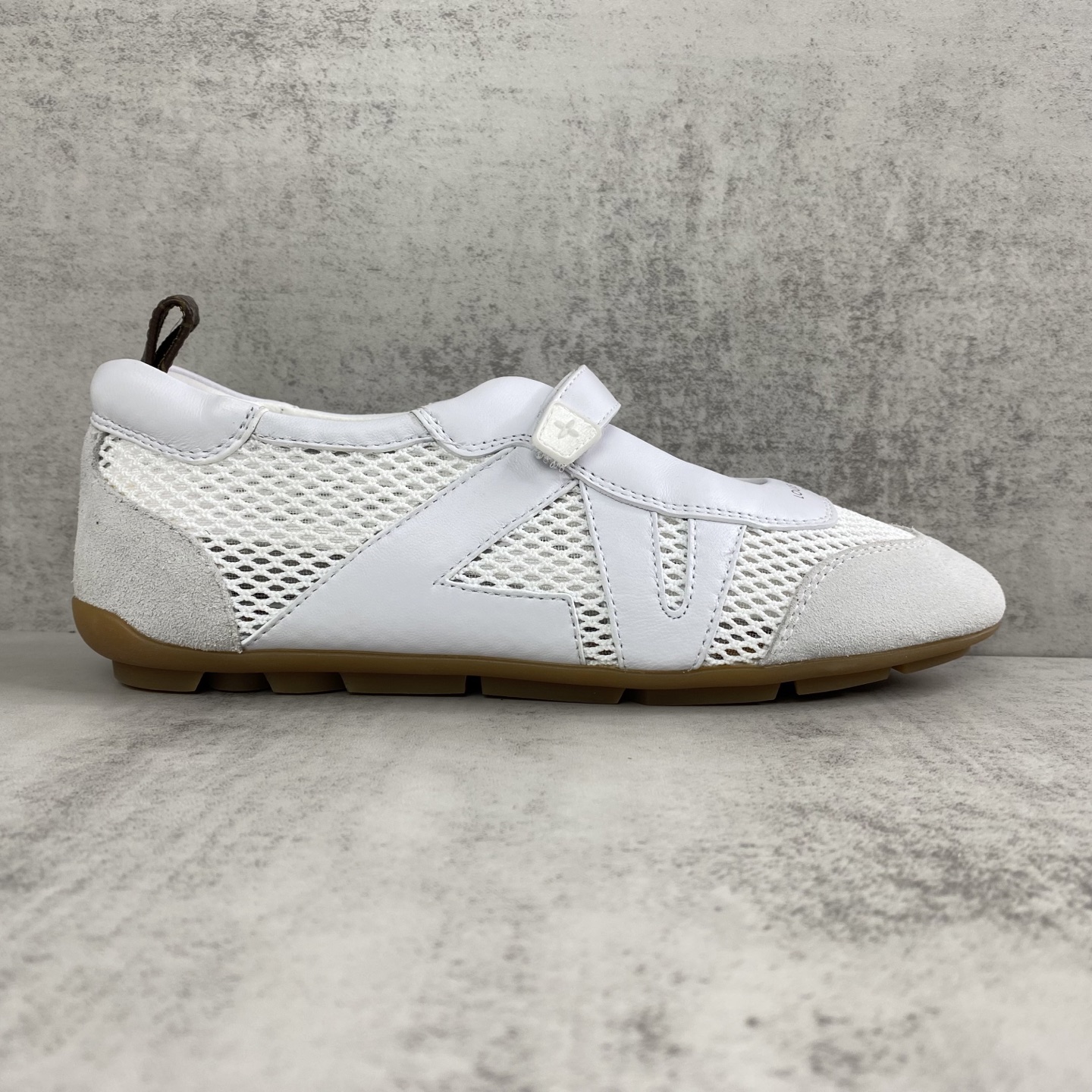 ルイヴィトン Sneakerina レザー ロースニーカー ホワイト 画像 6