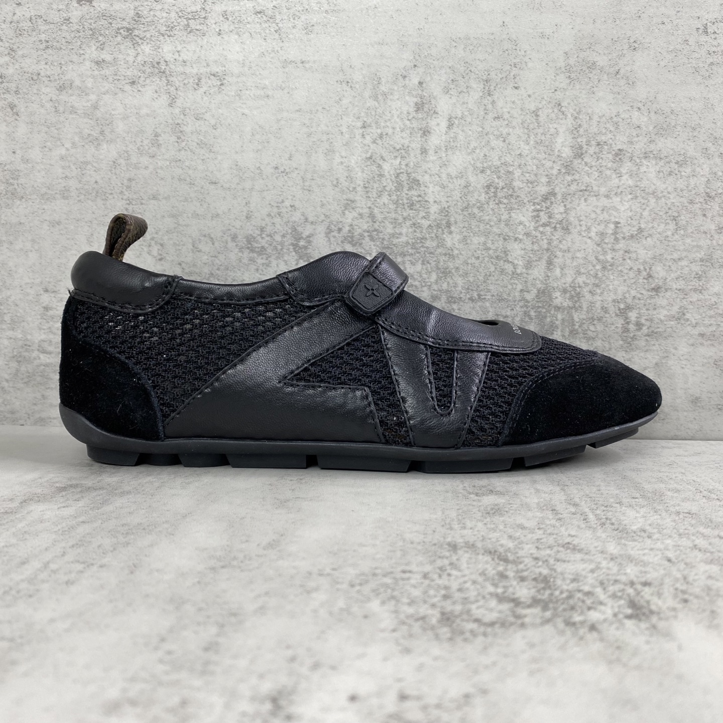 ルイヴィトン Sneakerina モノグラム レーススニーカー ブラック 画像 6