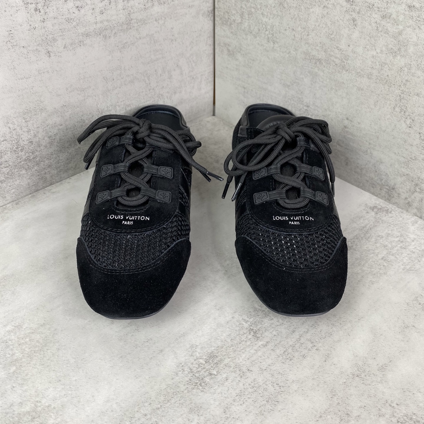 ルイヴィトン Sneakerina モノグラムメッシュ スニーカー ブラック 画像 4