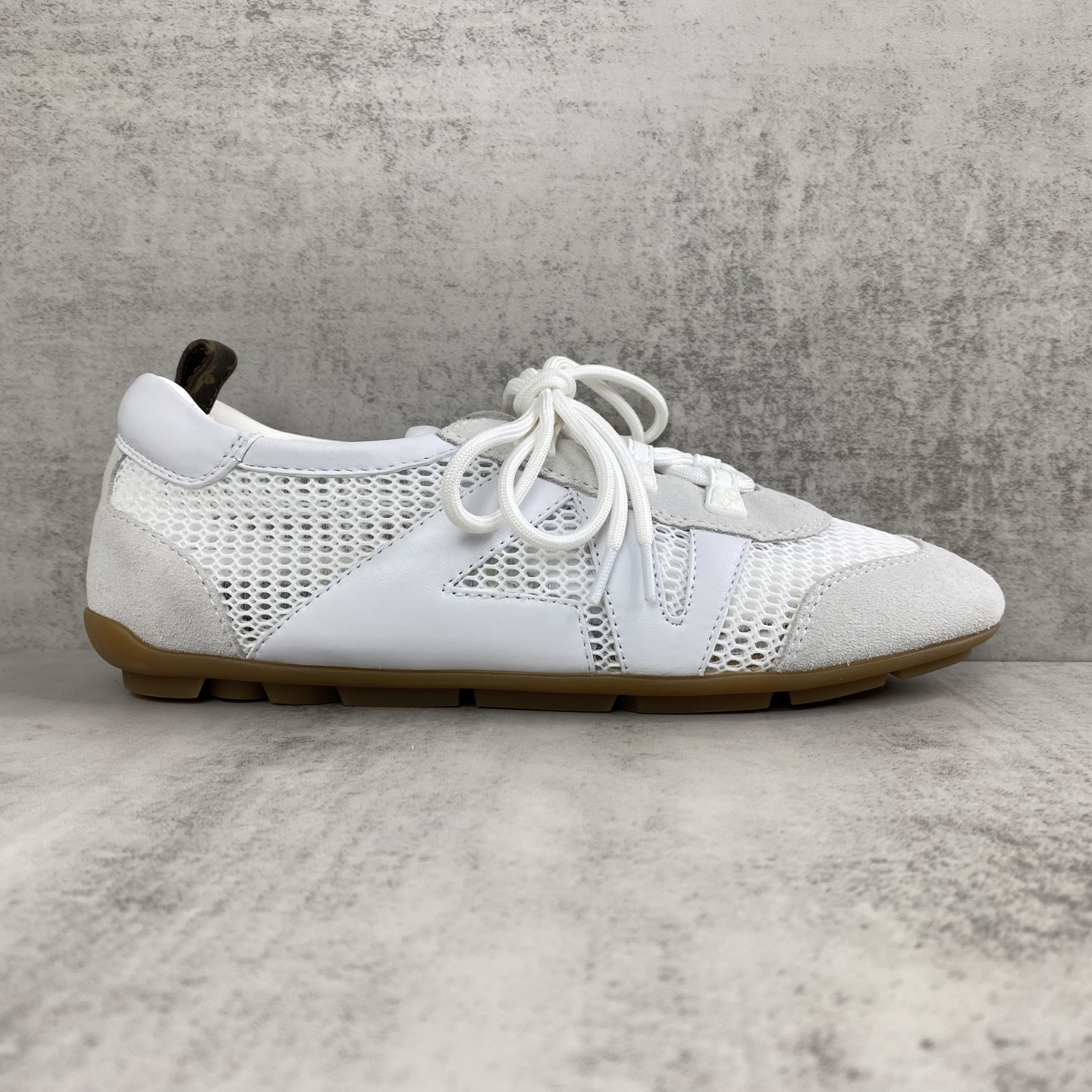 ルイヴィトン Sneakerina メッシュ レースアップスニーカー ホワイト 画像 6