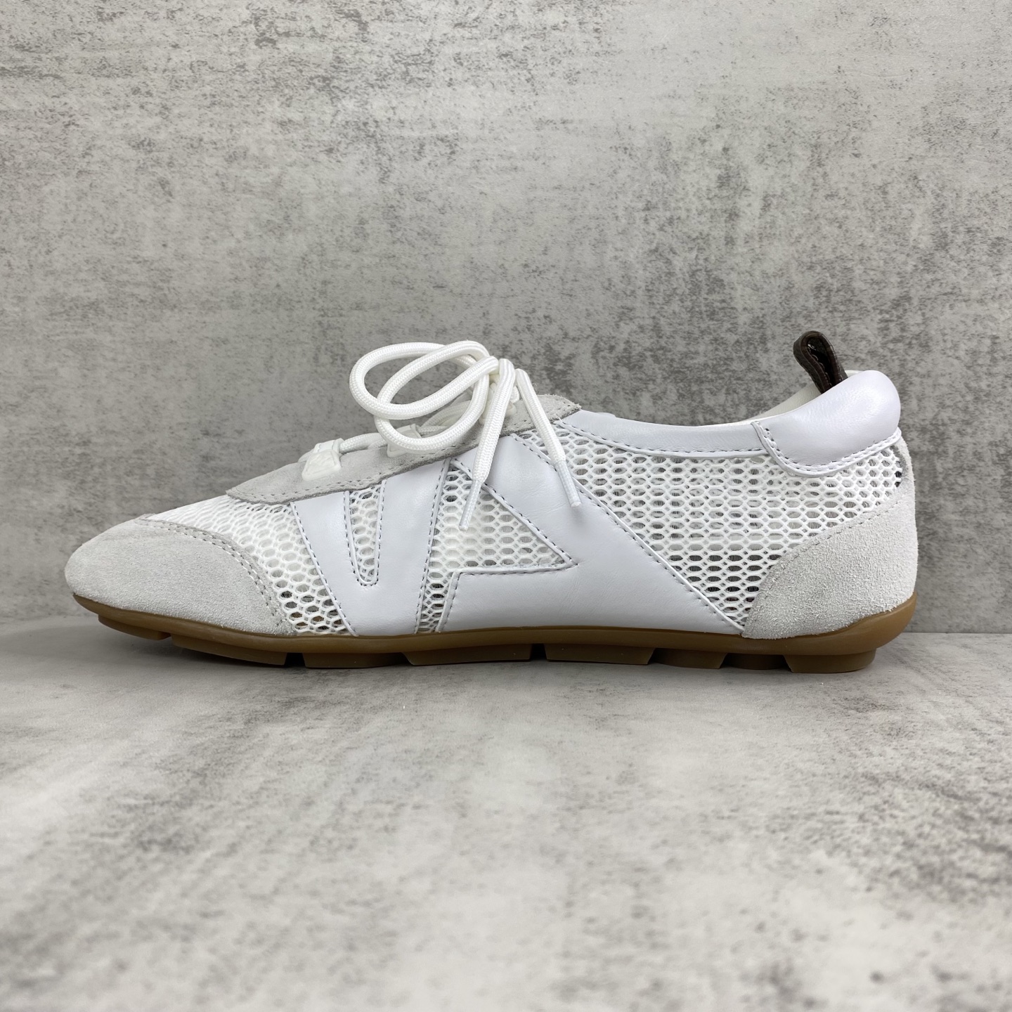 ルイヴィトン Sneakerina メッシュ レースアップスニーカー ホワイト 画像 7