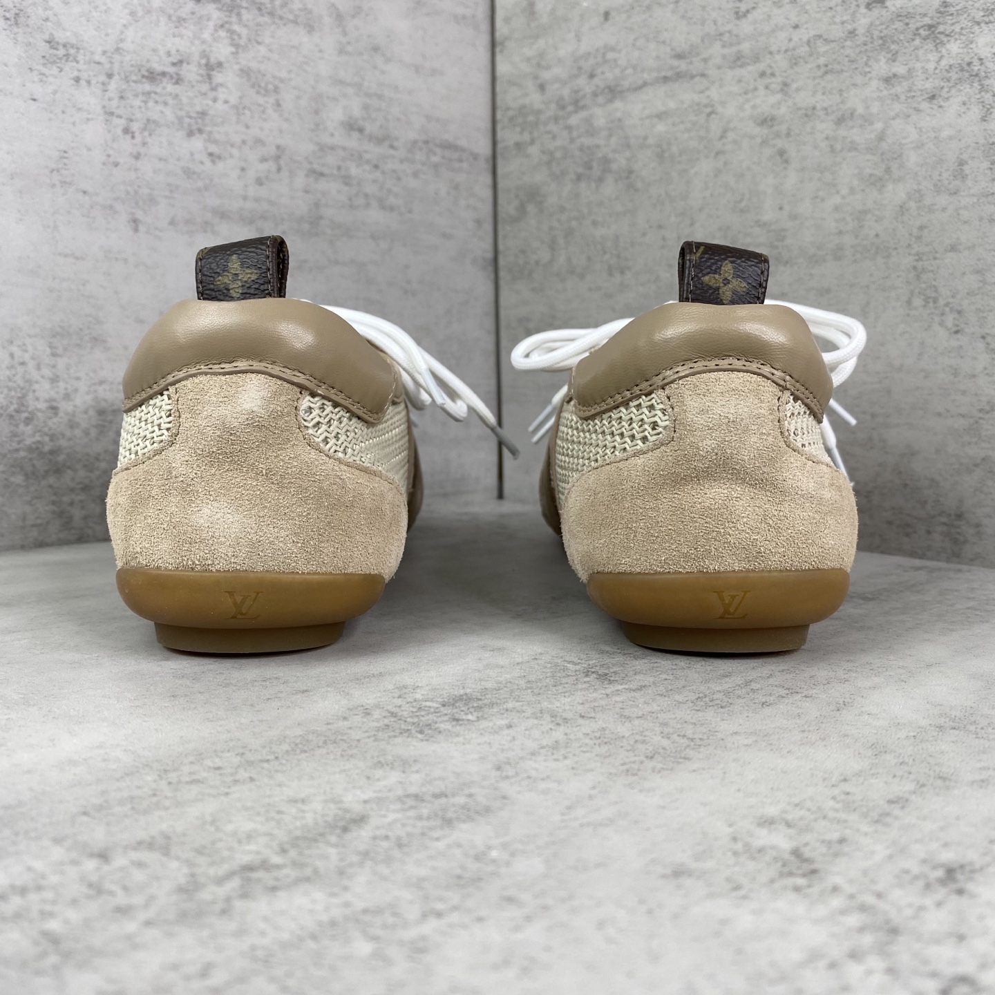 ルイヴィトン Sneakerina メッシュストラップ スニーカー ホワイト 画像 5