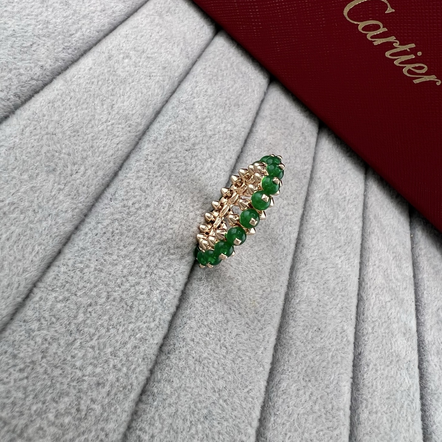 カルティエ Clash de Cartier マルチカラーストーン ピラミッドリング ローズゴールド 画像 5
