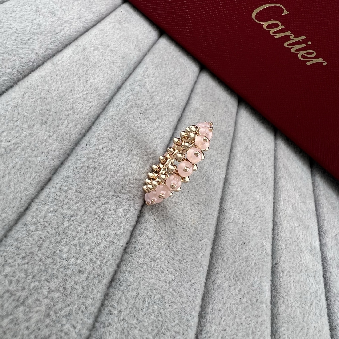 カルティエ Clash de Cartier マルチカラーストーン ピラミッドリング ローズゴールド 画像 6