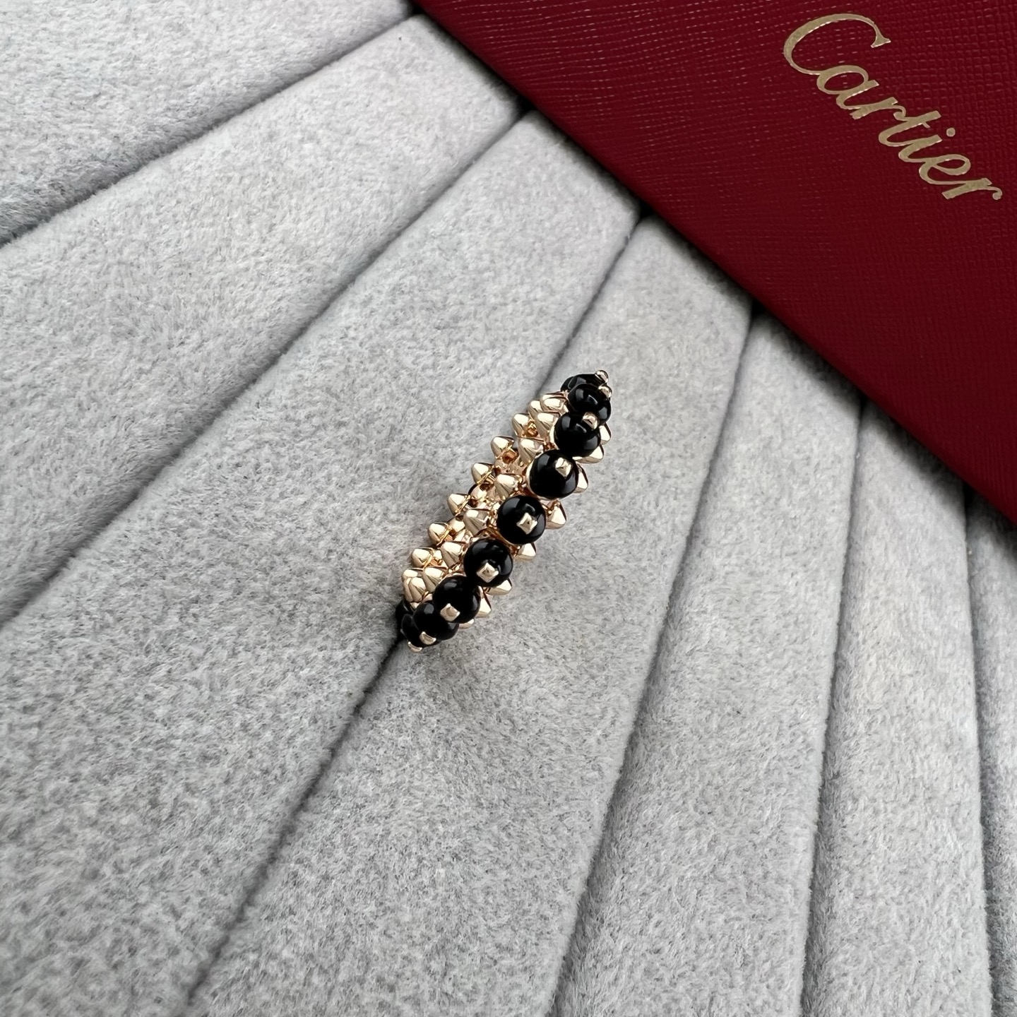 カルティエ Clash de Cartier マルチカラーストーン ピラミッドリング ローズゴールド 画像 7