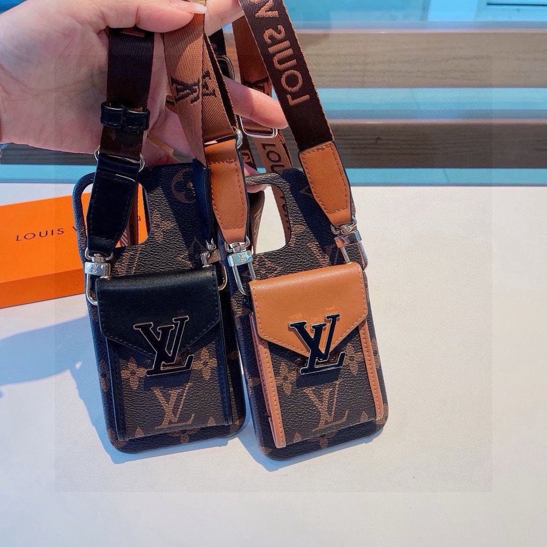 ルイ ヴィトン Passy モノグラム カードホルダー フォンケース ブラック 画像 9