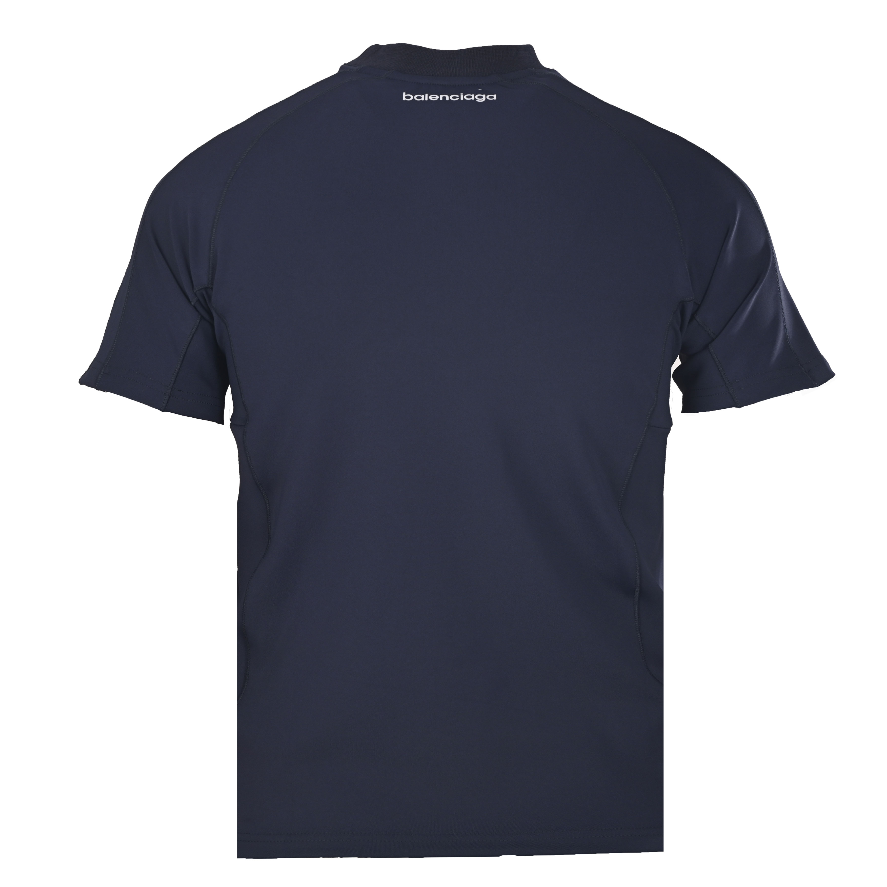 バレンシアガ BLCG リフレクティブパネル 速乾半袖Tシャツ ネイビー 詳細画像 3