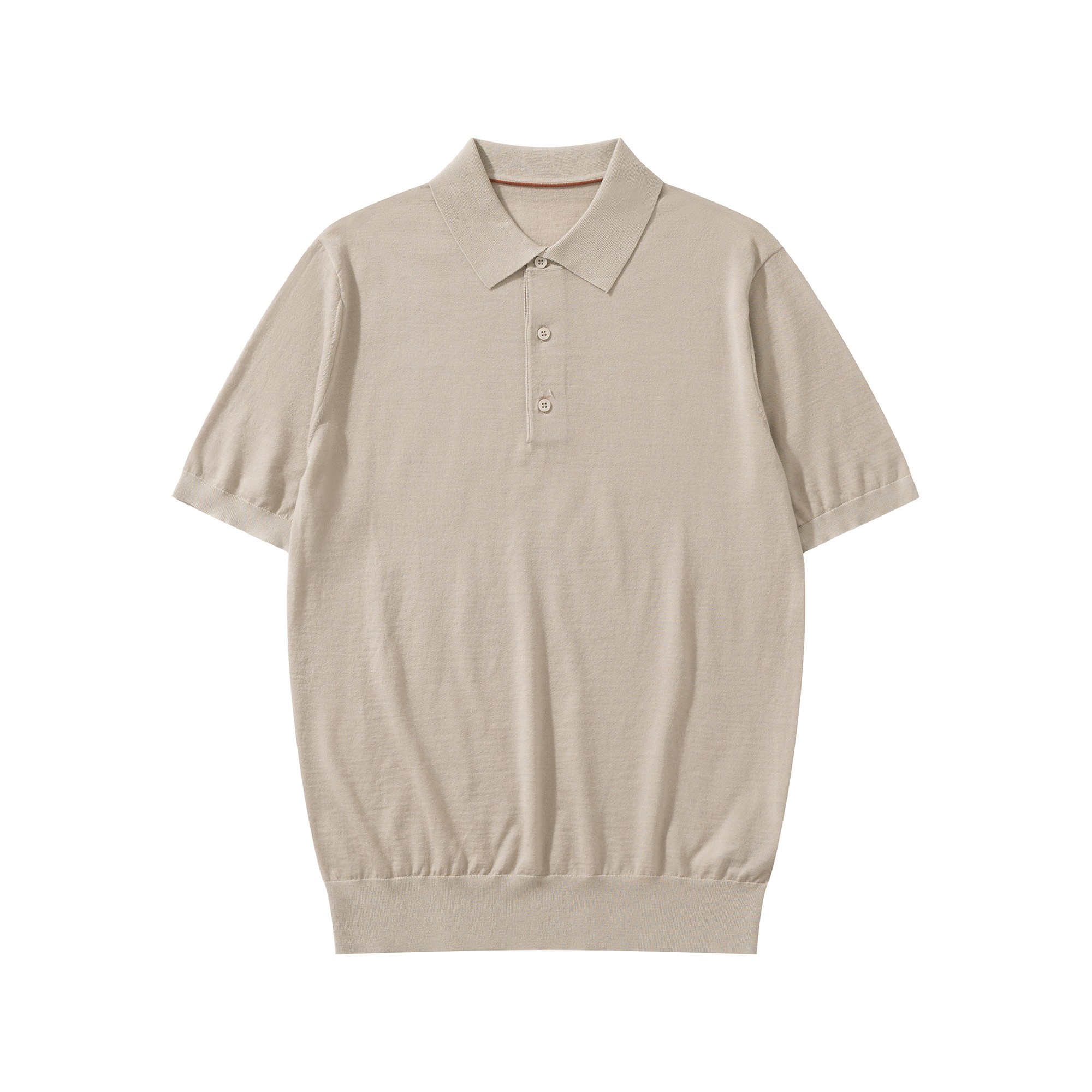 ロロ・ピアーナ Sottile ウールカシミヤシルク ポロ ベージュ FAO5066