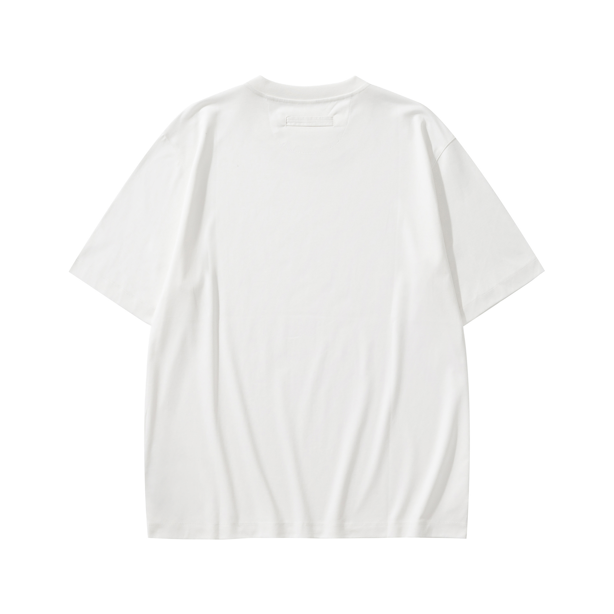 ゼニア Notte Oasi コットンピケ Tシャツ ホワイト 詳細画像 2