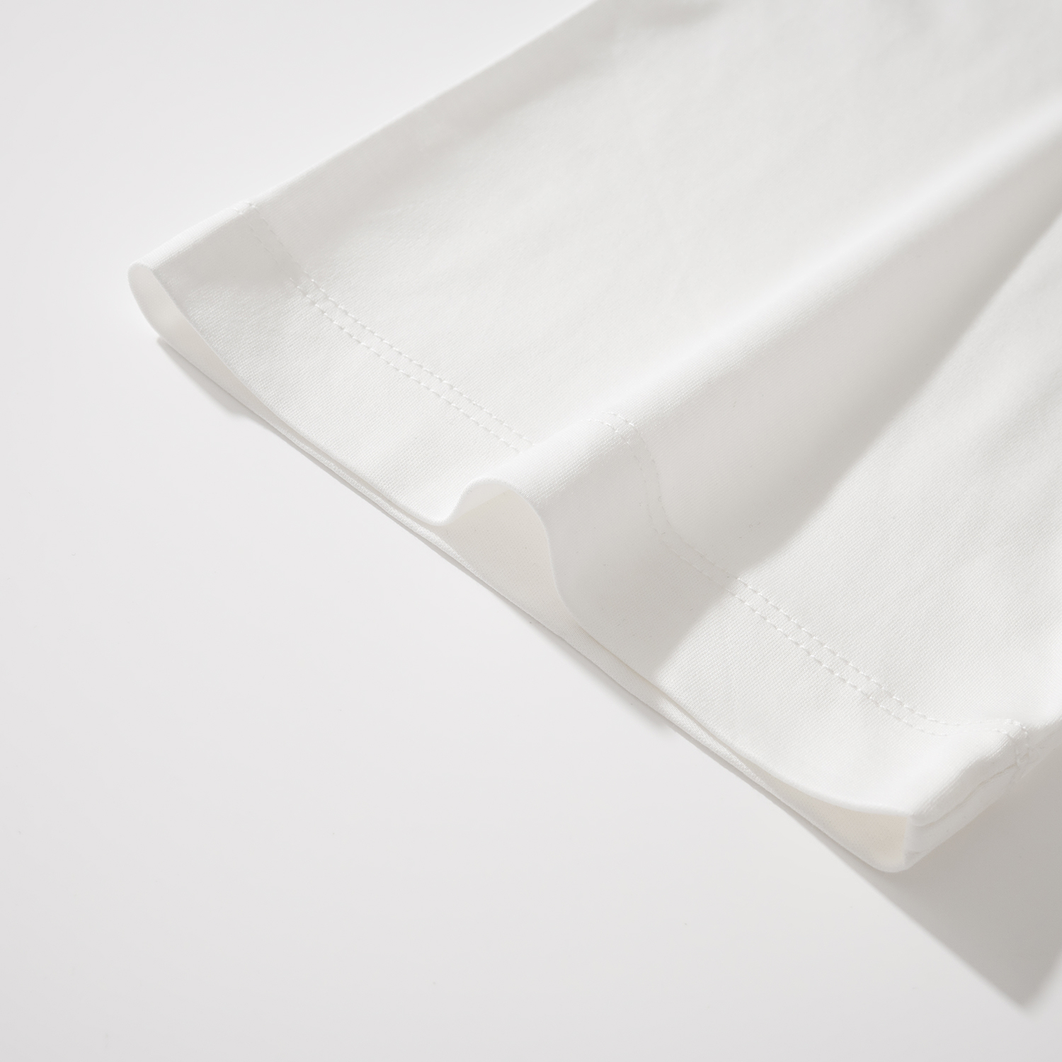 ゼニア Notte Oasi コットンピケ Tシャツ ホワイト 画像 5