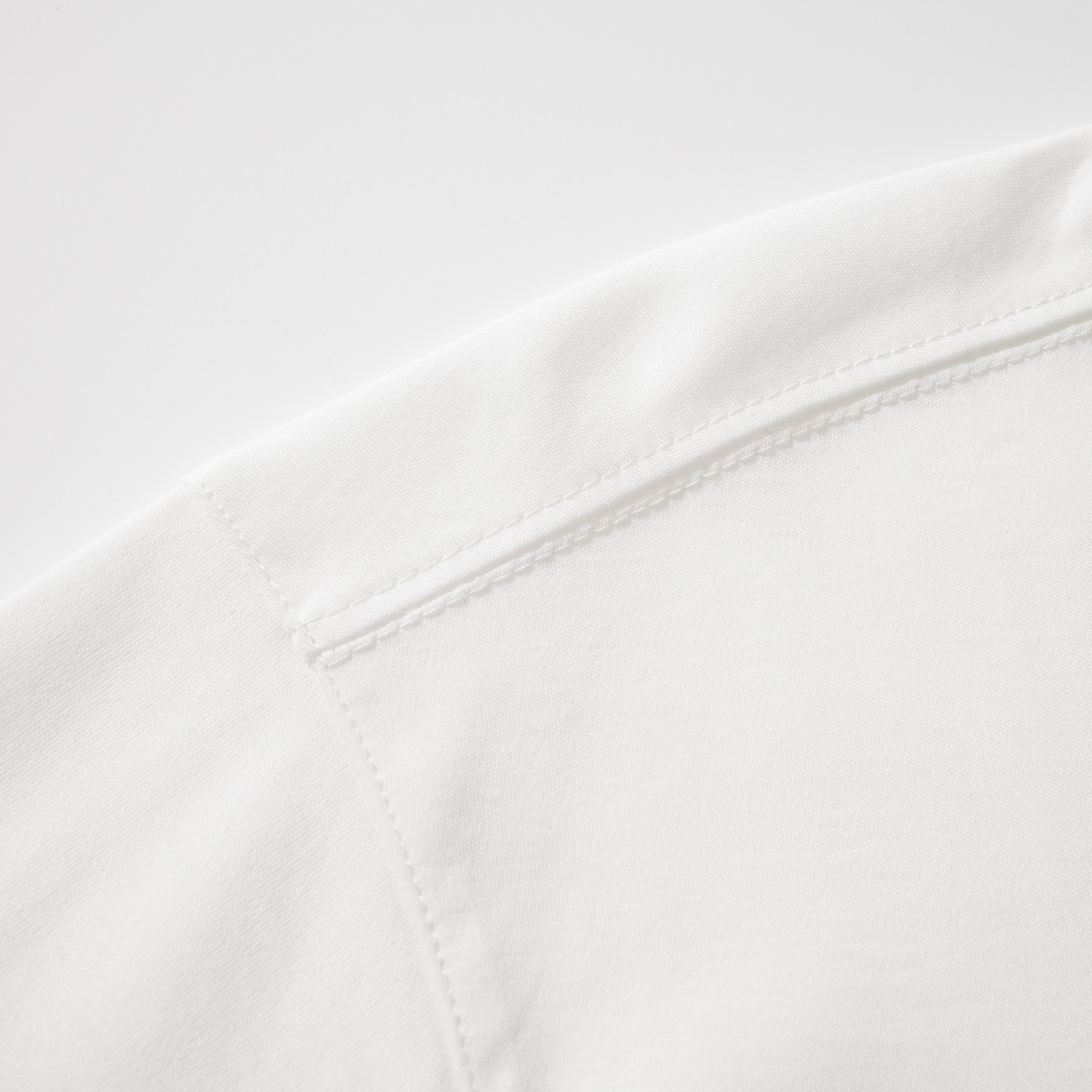 ゼニア Notte Oasi コットンピケ Tシャツ ホワイト 画像 6