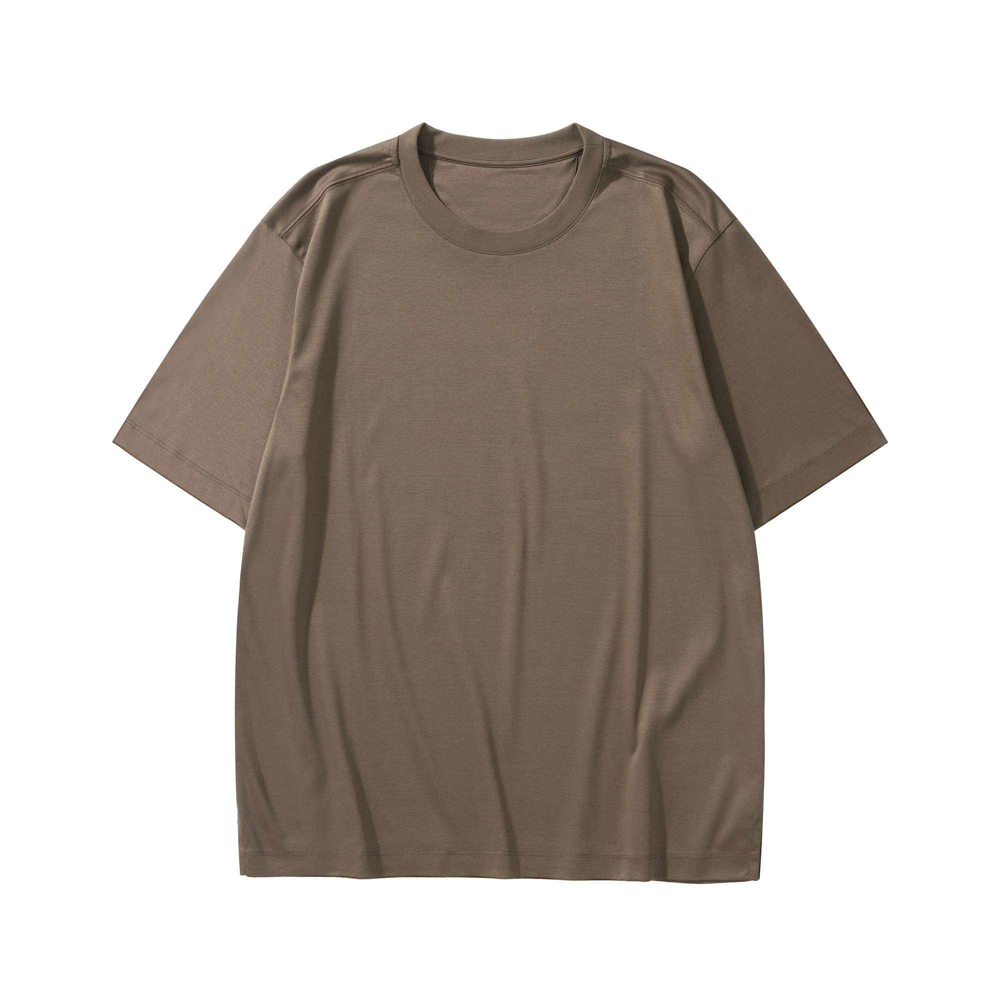 ゼニア Notte Oasi コットンピケ Tシャツ トープ 詳細画像 1