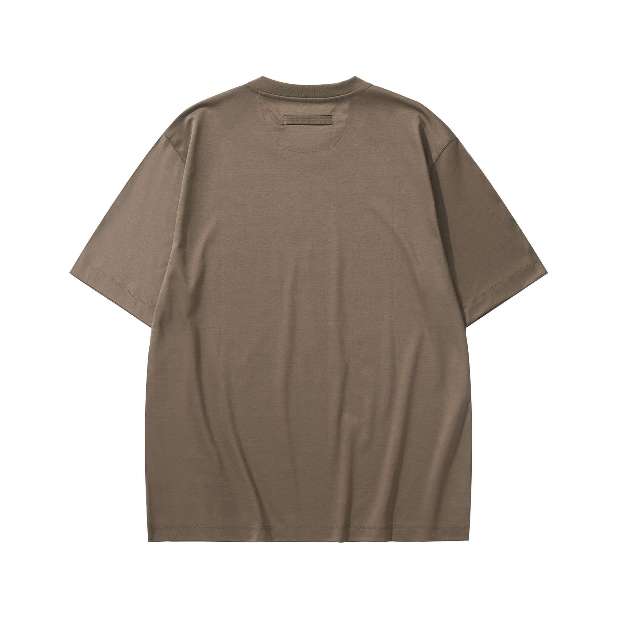 ゼニア Notte Oasi コットンピケ Tシャツ トープ 詳細画像 2