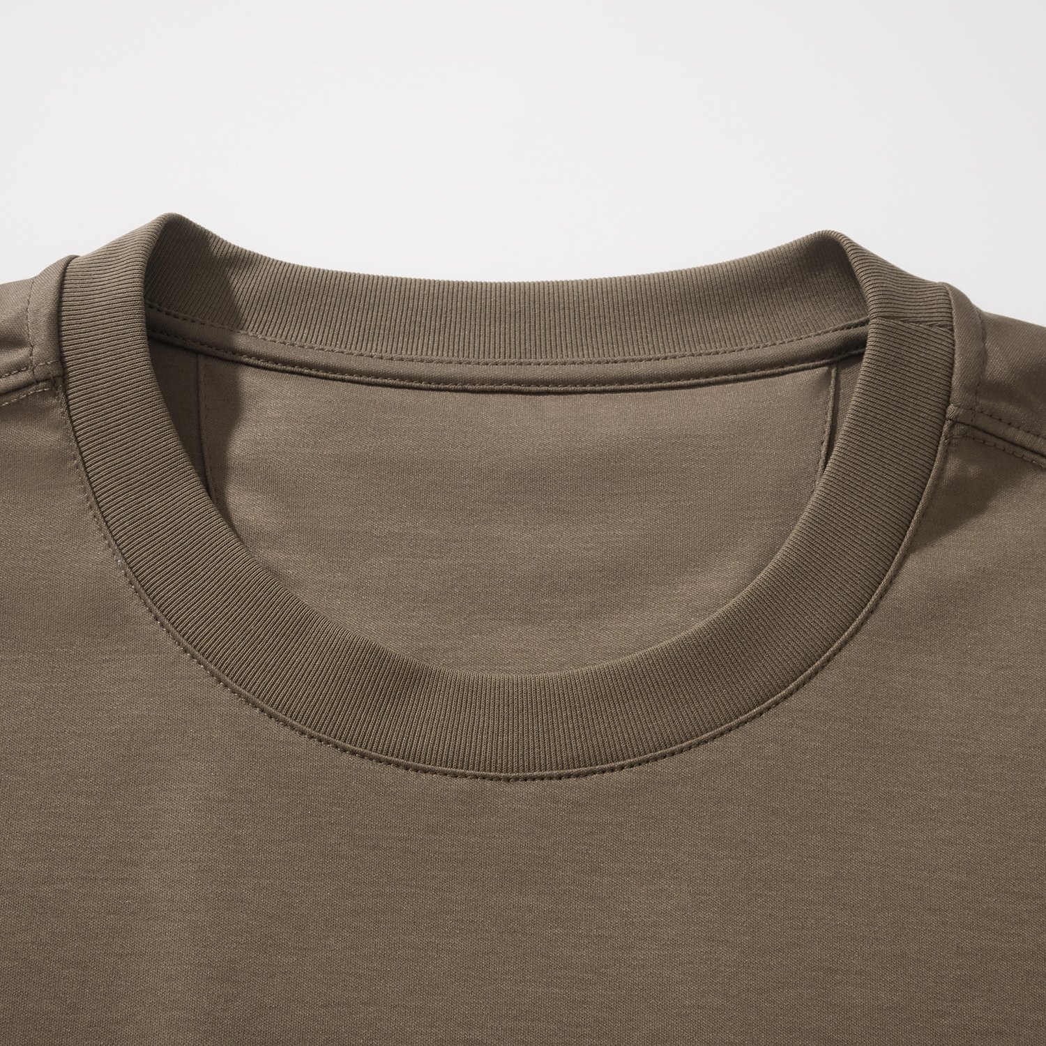 ゼニア Notte Oasi コットンピケ Tシャツ トープ 画像 6