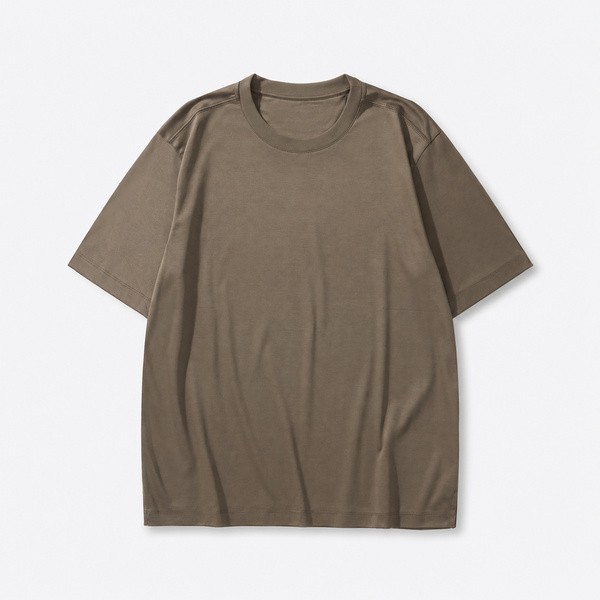 ゼニア Notte Oasi コットンピケ Tシャツ トープ